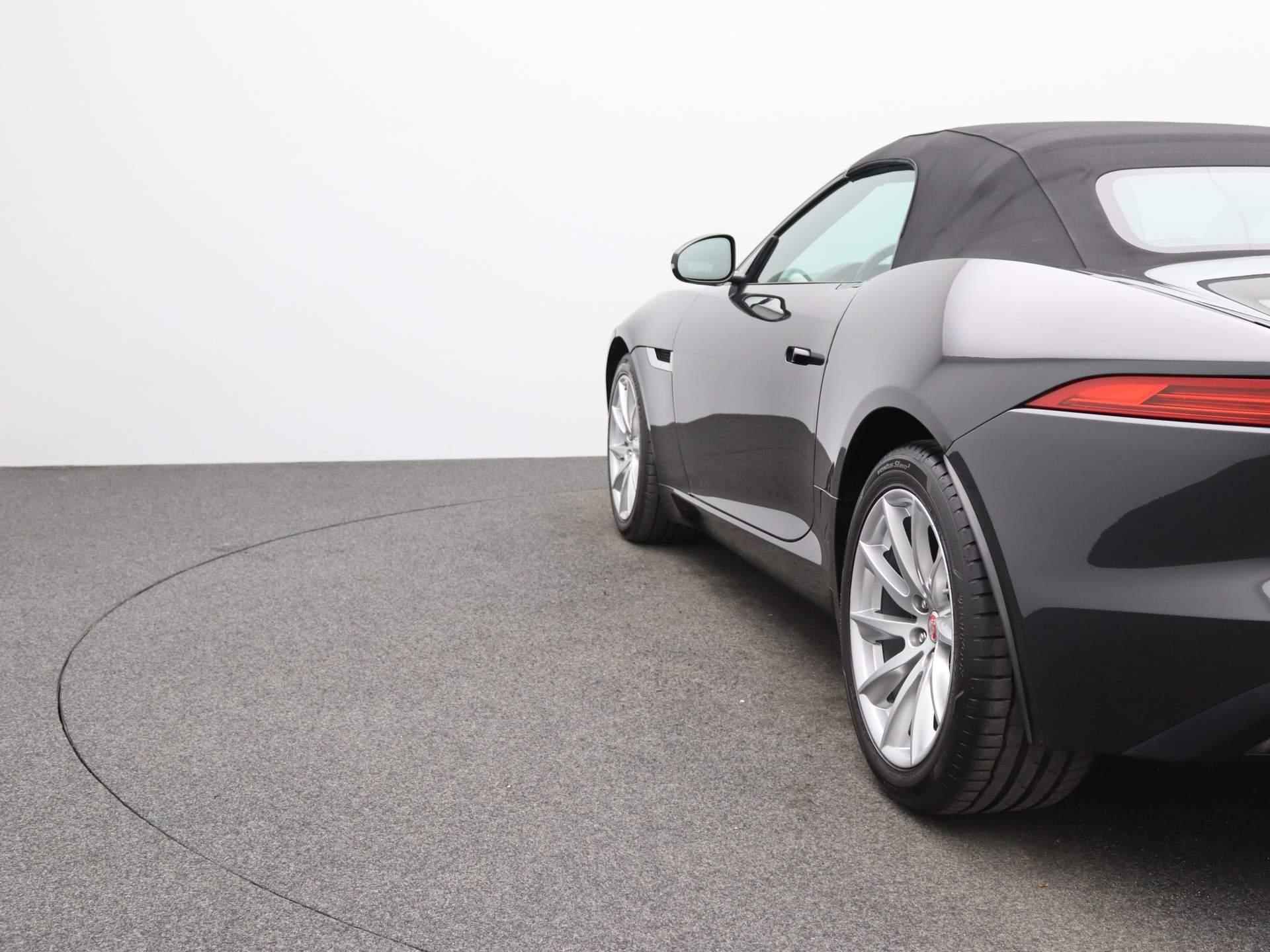 Jaguar F-TYPE 3.0 V6 Convertible | Sportuitlaat | Technology Pack | 340 PK | Sperdifferentieel | Electrische Sport Stoelen | - 32/45