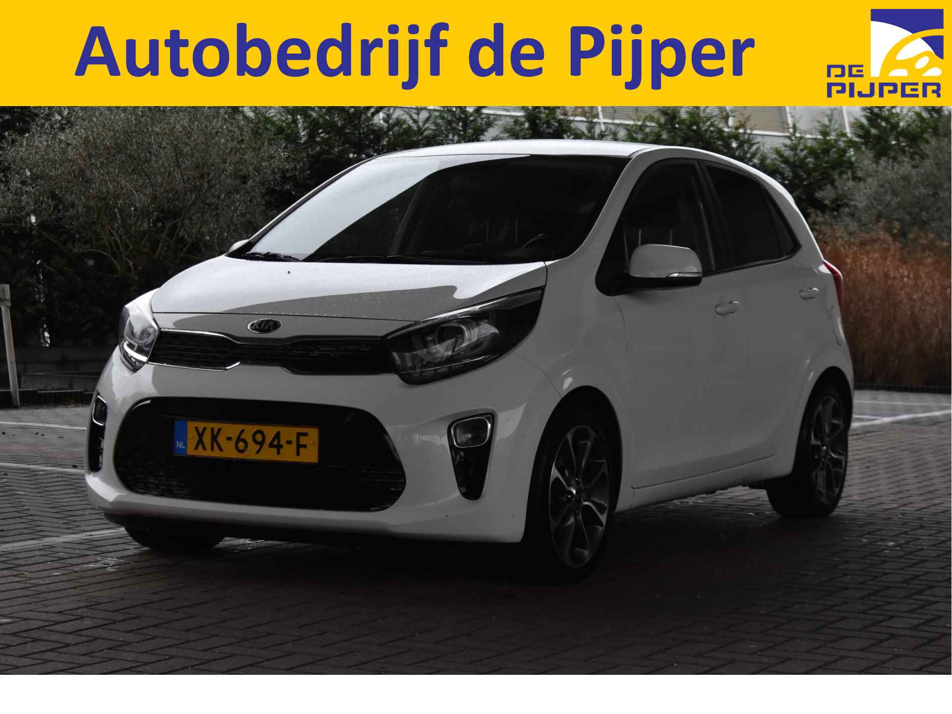 Kia Picanto 1.0 CVVT Design Edition, ORGINEEL NEDERLANDSE AUTO , BOEKJES,NAP EN ONDERHOUDSHISTORIE Nederlandse auto | Navigatie | Cruise Control | achteruitrijcamera | Apple Carplay - 1/38