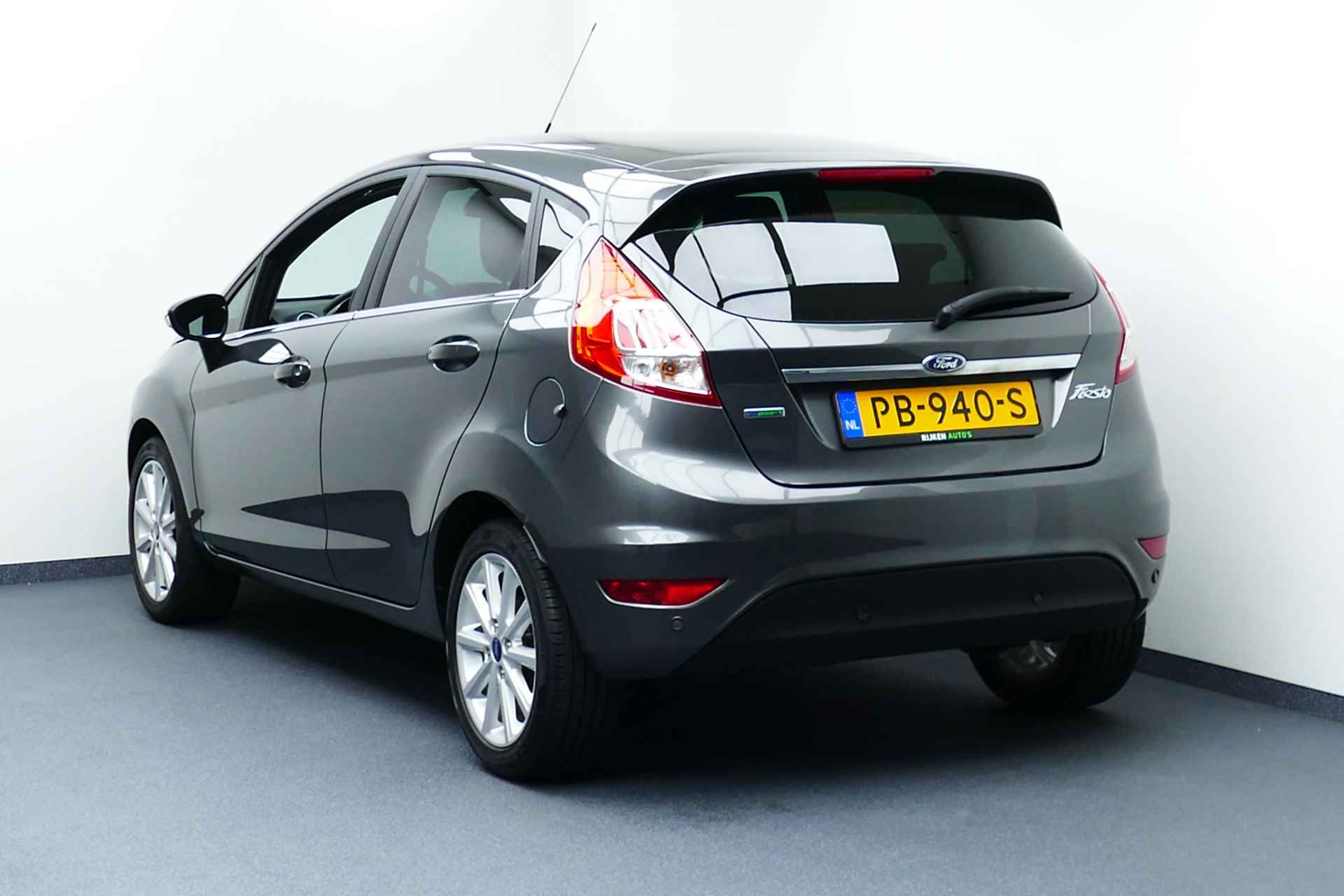 Ford Fiesta 1.0 100pk EcoBoost Titanium. Navi, Clima, Cruise, 16"LMV, Park Sensors V+A - 7/32