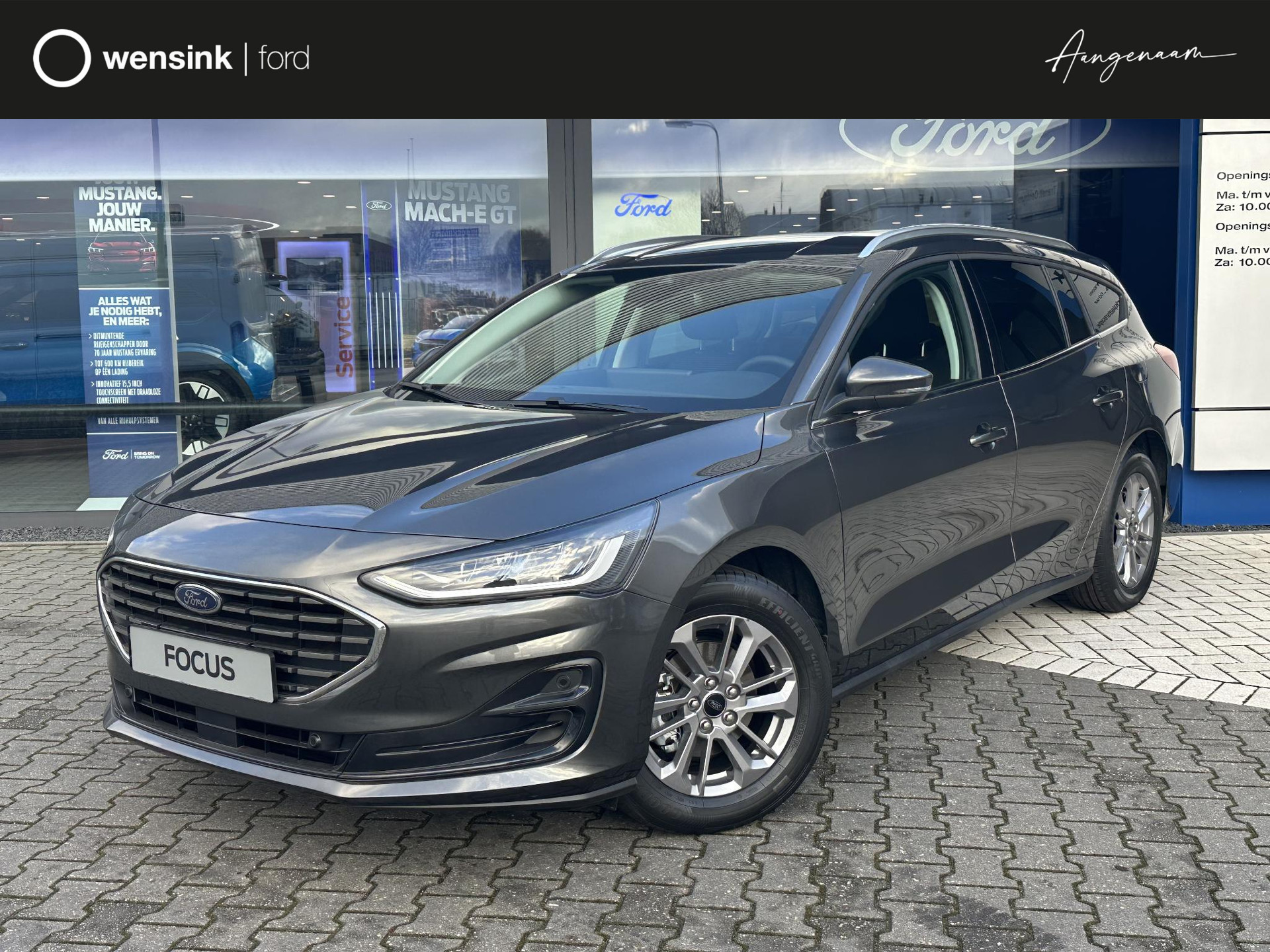 Ford Focus Wagon 1.0 EcoBoost Hybrid Titanium €3.500,- Ford voordeel