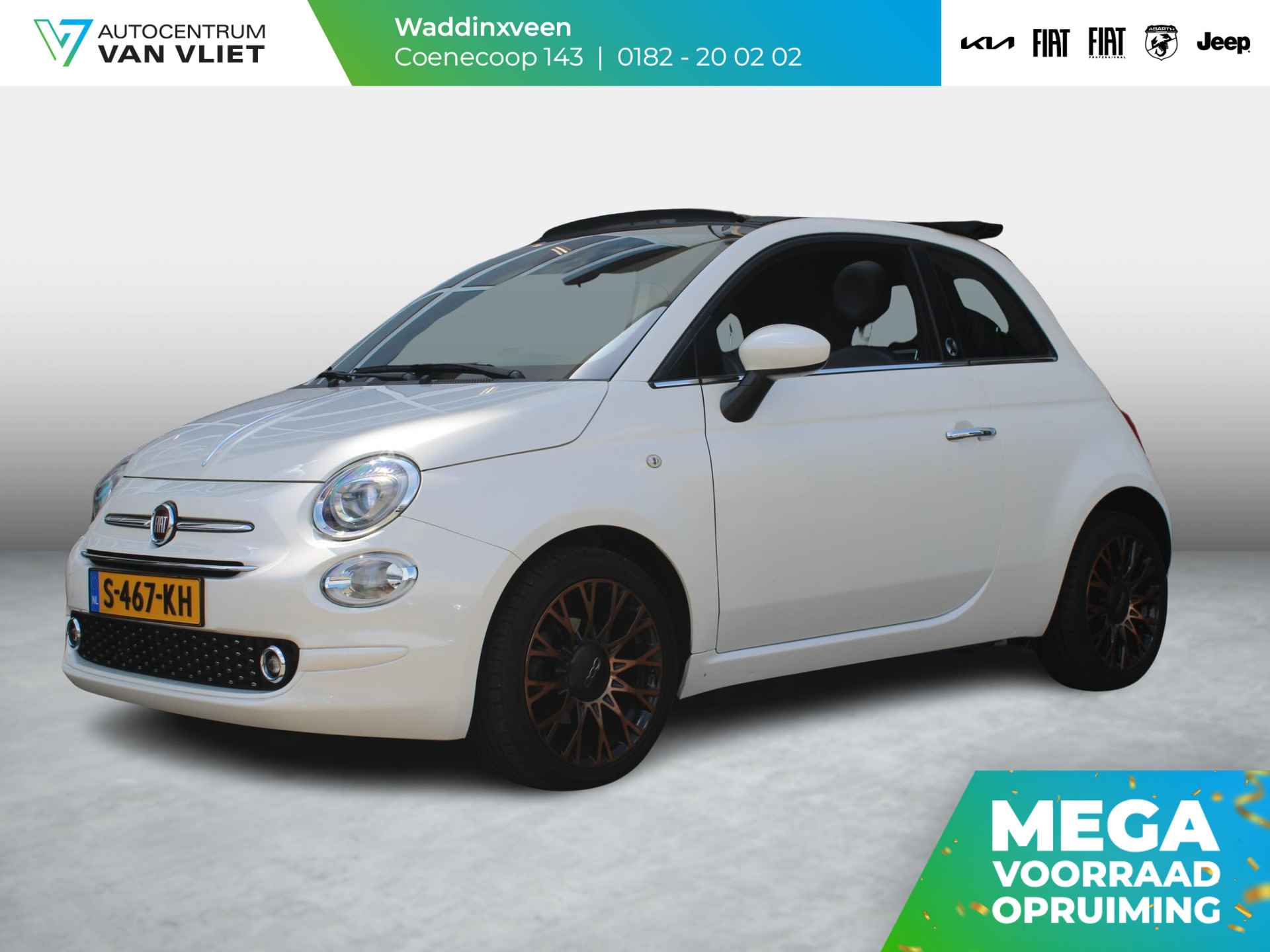 Fiat 500C BOVAG 40-Puntencheck