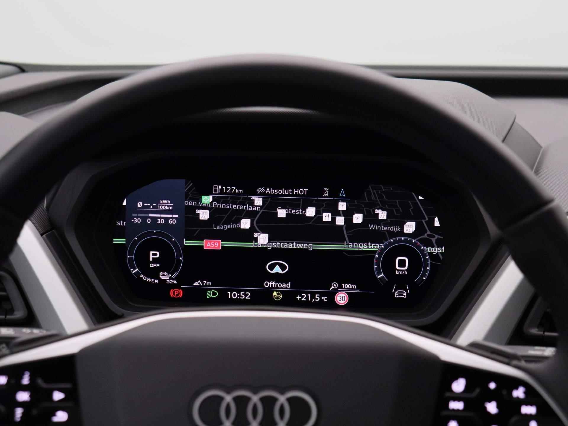 Audi Q4 e-tron 40 edition 82kWh 204 PK | Automaat | Navigatie | Camera | Panoramadak | Adaptive Cruise Control | Climate Control | Stoelverwarming | Parkeersensoren | Virtual Cockpit | LED | Lichtmetalen velgen | - 8/43
