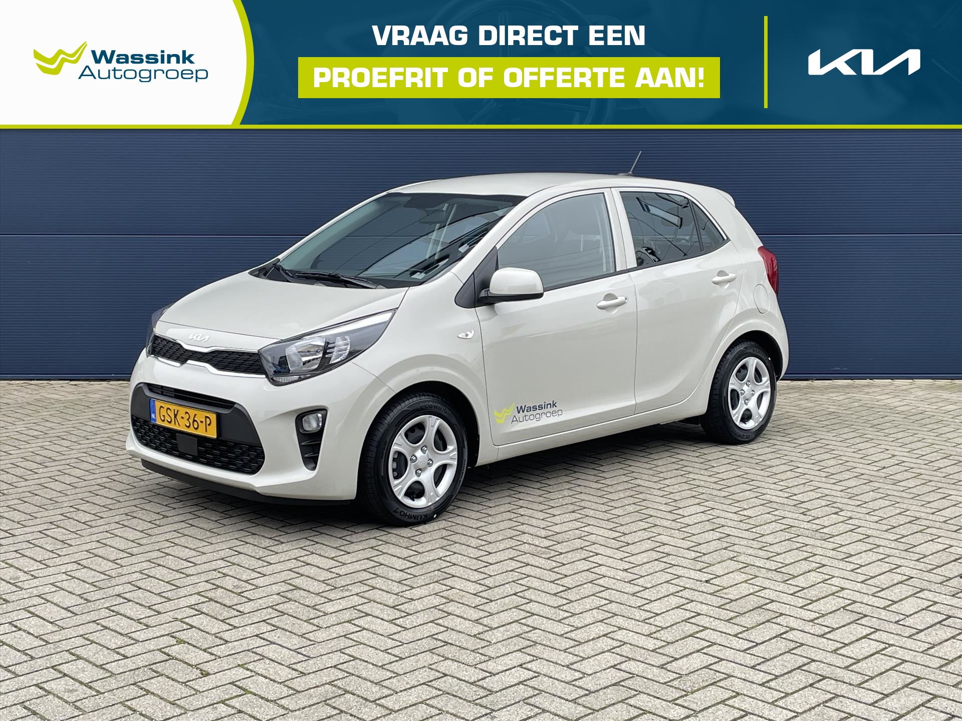 KIA Picanto 1.0 DPi 67pk 4-zits ComfortLine | Airco | Bluetooth | Cruise Control |