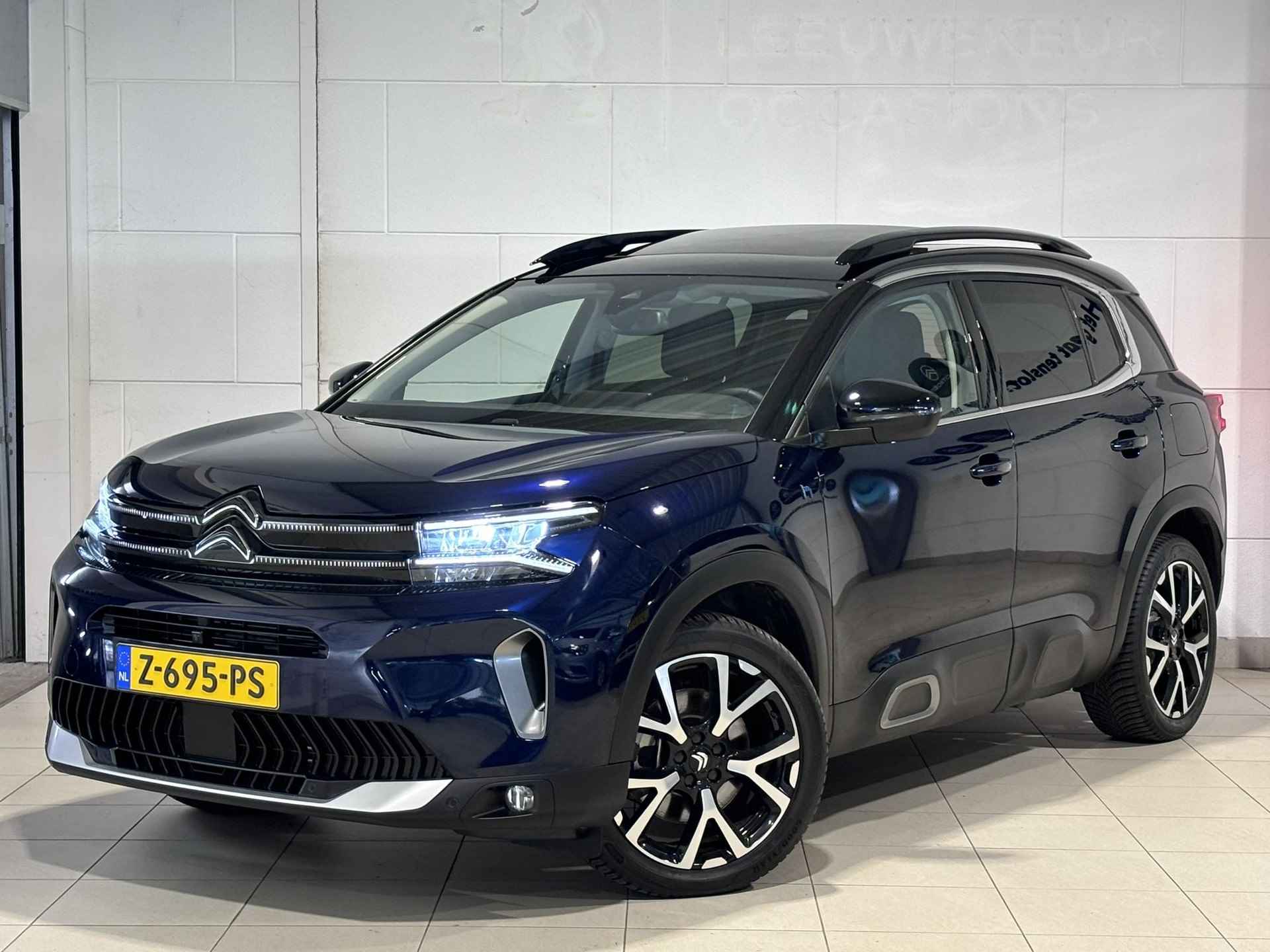 Citroën C5 Aircross SUV Shine Pack 1.6 PHEV Hybrid 225pk ë-EAT8 AUTOMAAT | TWO-TONE! | SCHUIF/KANTELDAK | 360° CAMERA | NAVI | LEDER | STOELVERW. | ADAPTIVE CRUISE | KEYLESS ENTRY | DAB+ - 3/68