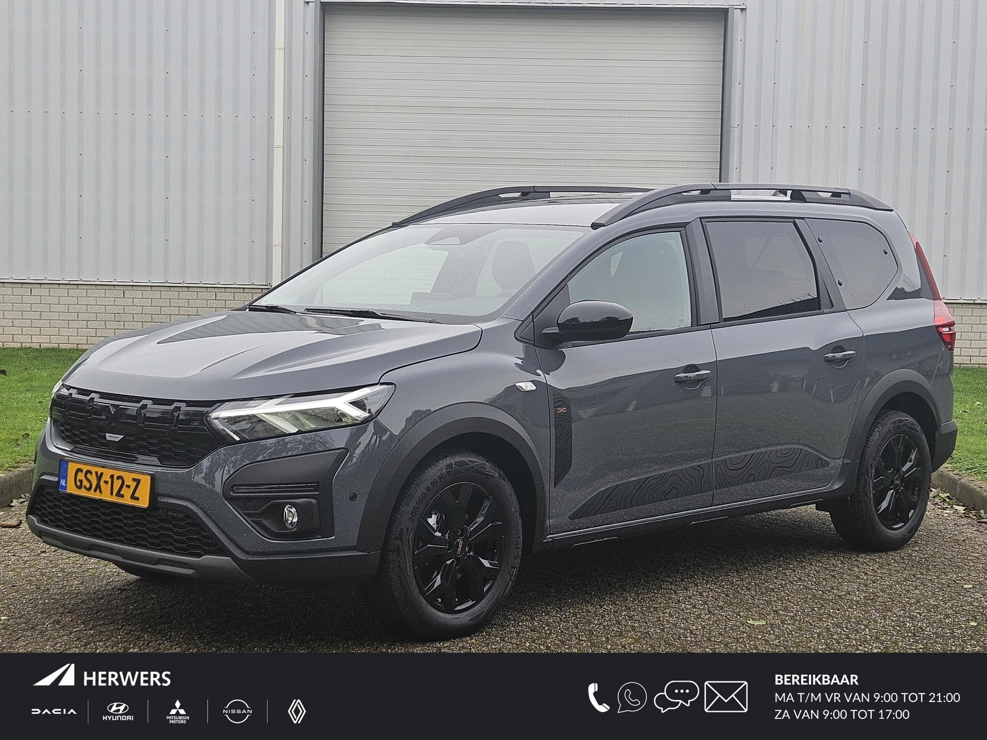 Dacia Jogger Hybrid Automaat Extreme 7pers.  / Levertijd I.O. / Betreft Black edition /