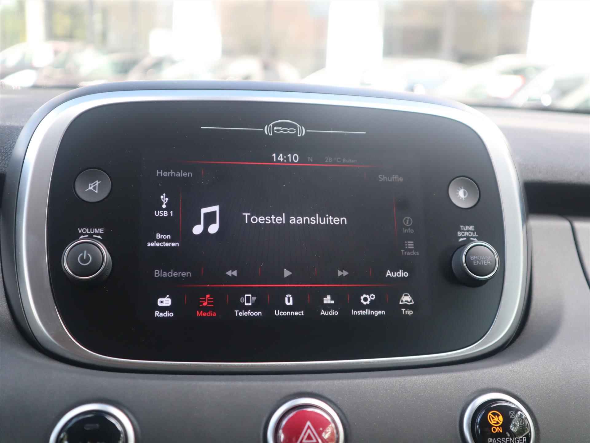 FIAT 500X Cabrio 1.5 Hybrid 130PK DCT Automaat Dolcevita Special Serie, Rijklaarprijs | Camera | Apple Carplay | - 26/60