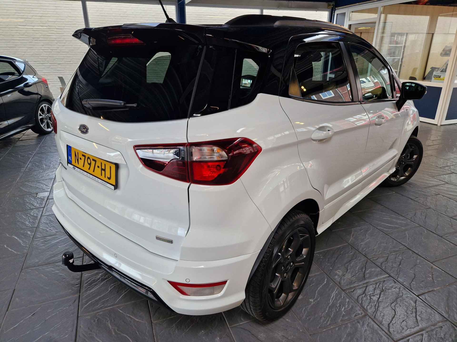 Ford EcoSport 1.0 EcoBoost ST-Line ZWART DAK/4-SEIZOENEN/TREKHAAK/B&O - 7/38