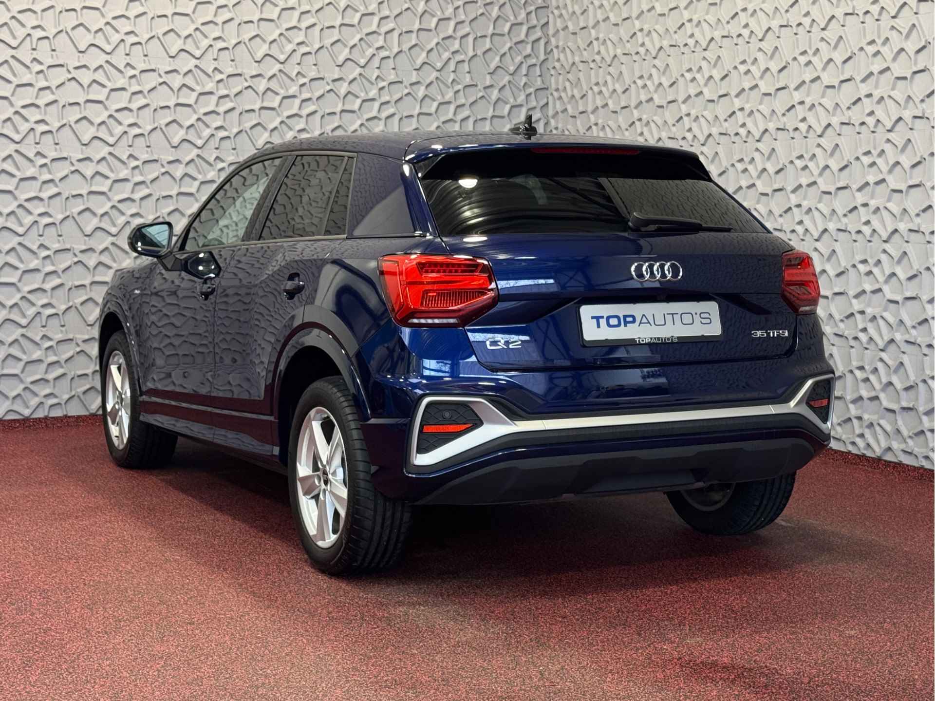 Audi Q2 35 TFSI ✅FACELIFT✅ S-LINE EDITION MATRIX LED TOUCHSCREEN ELEK.KLEP CAMERA STOELVERW. VIR COCKPIT KEYLESS S LINE S-LINE SLINE - 3/86