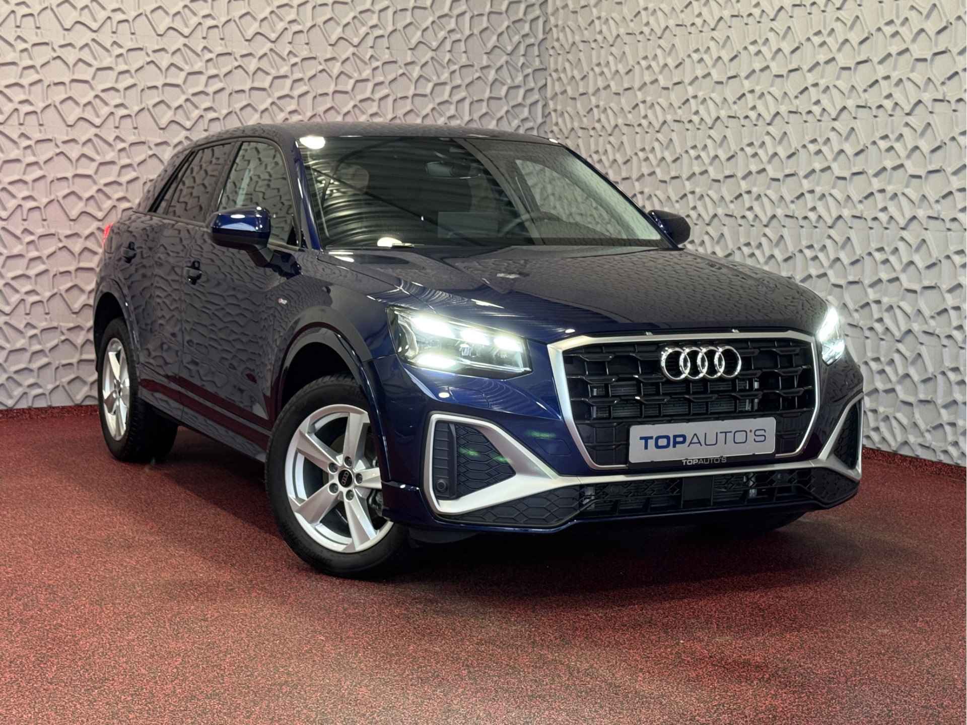 Audi Q2 35 TFSI ✅FACELIFT✅ S-LINE EDITION MATRIX LED TOUCHSCREEN ELEK.KLEP CAMERA STOELVERW. VIR COCKPIT KEYLESS S LINE S-LINE SLINE - 60/86