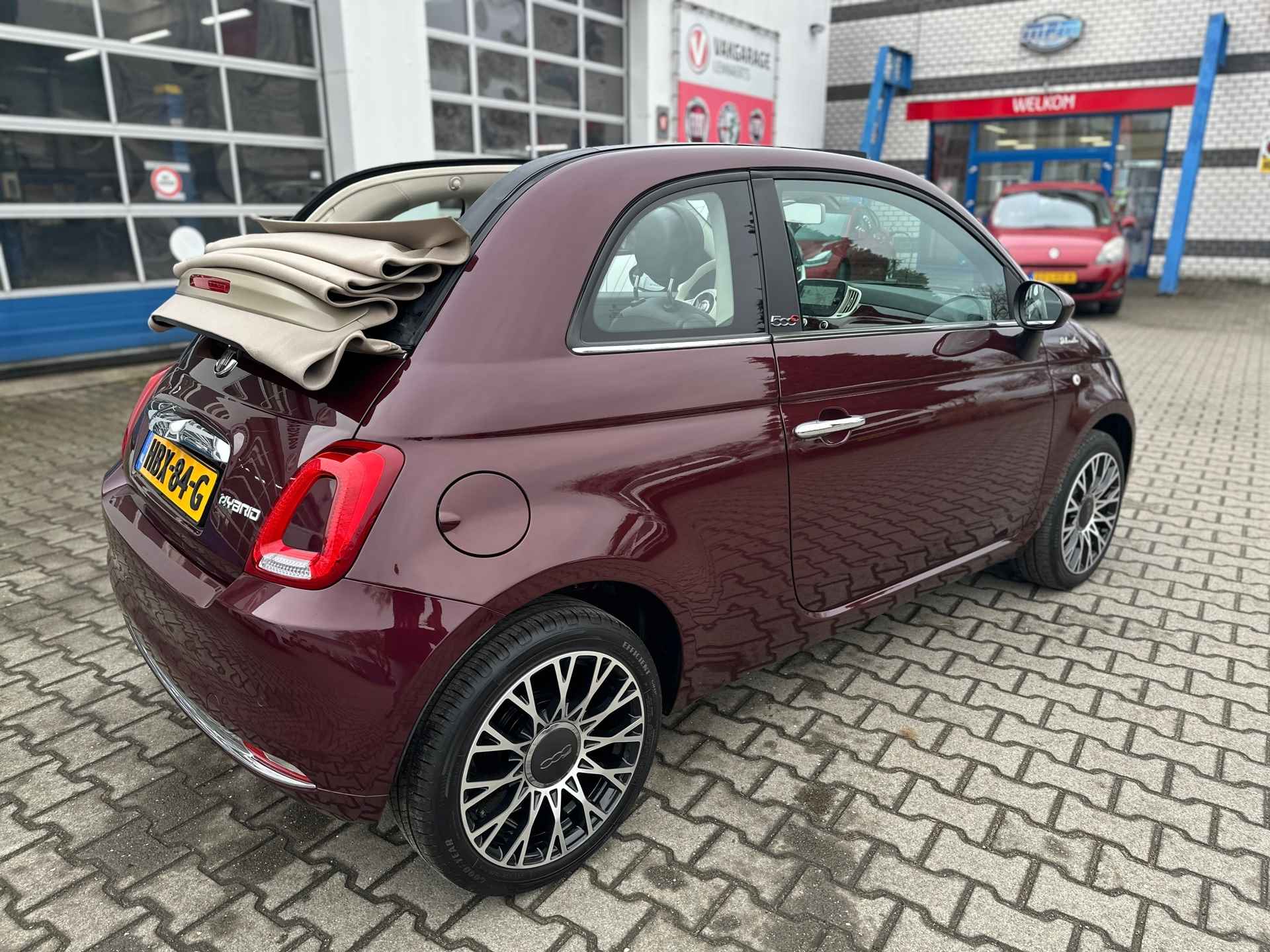 Fiat 500 C 1.0 Hybrid Dolcevita (BOVAG/RIJKLAARPIJS) - 15/25