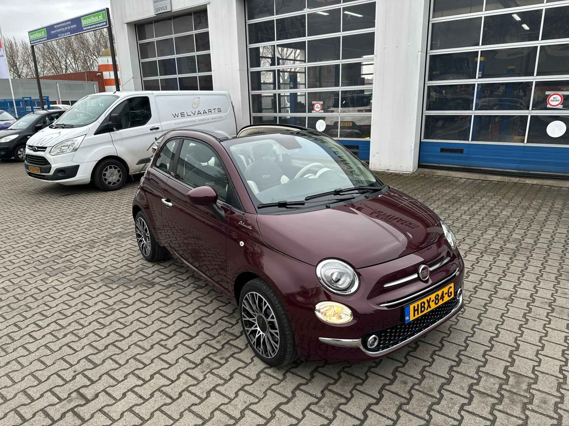 Fiat 500 C 1.0 Hybrid Dolcevita (BOVAG/RIJKLAARPIJS) - 21/25