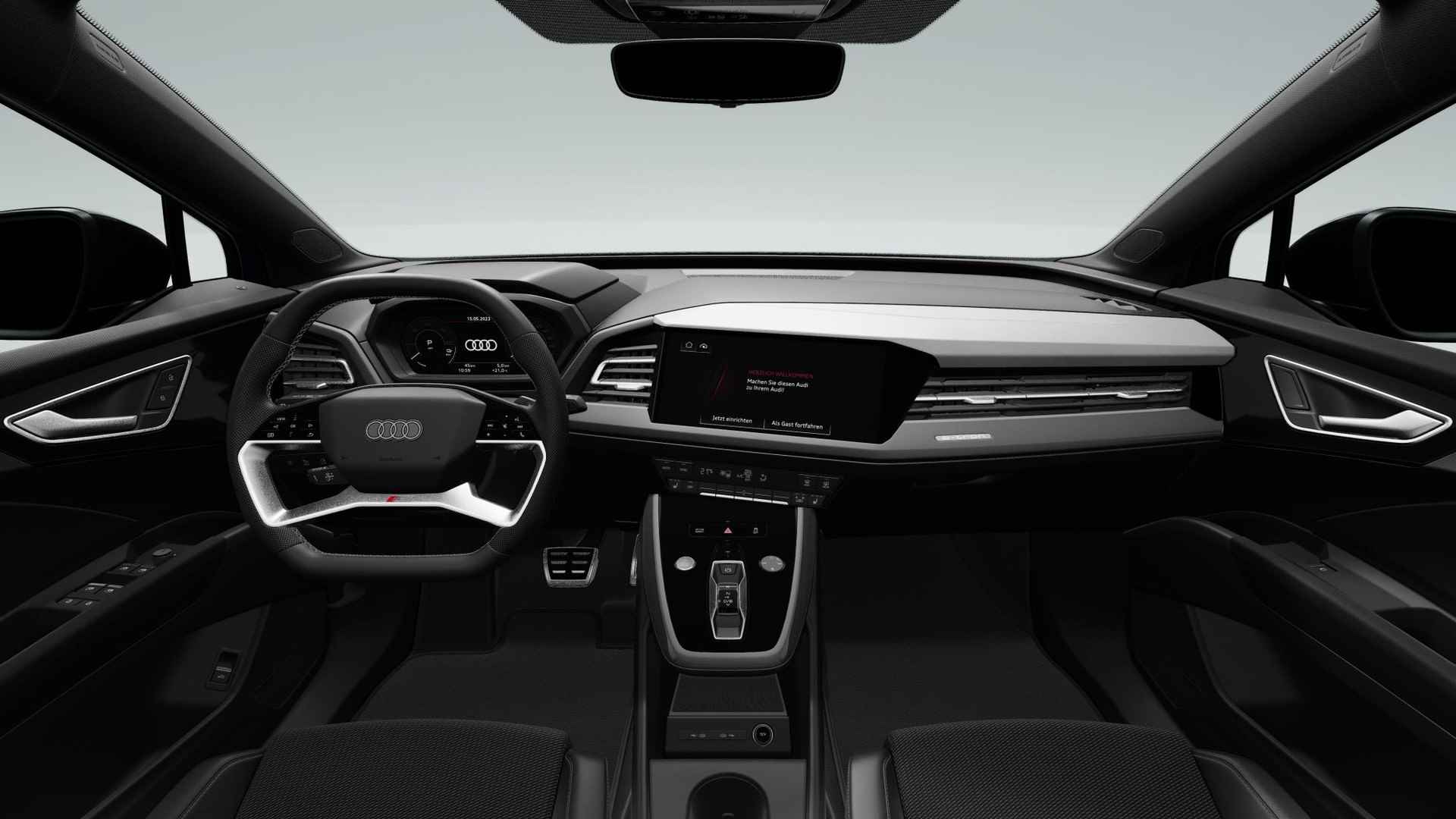 Audi Q4 e-tron S Edition 45 286pk | Assistentiepakket plus | Lichtpakket plus ambient light | Optiekpakket zwart plus | - 8/9
