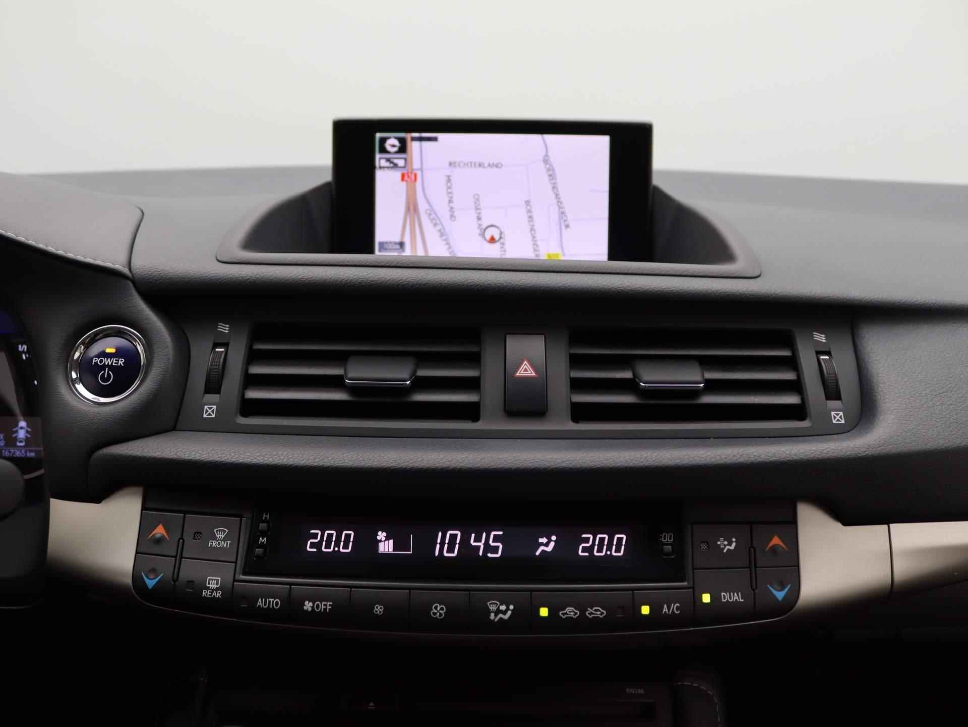 Lexus CT 200h Sport Edition Automaat | Airco | Navigatie | Achteruitrijcamera | Cruise Control | lederen bekleding | - 9/47