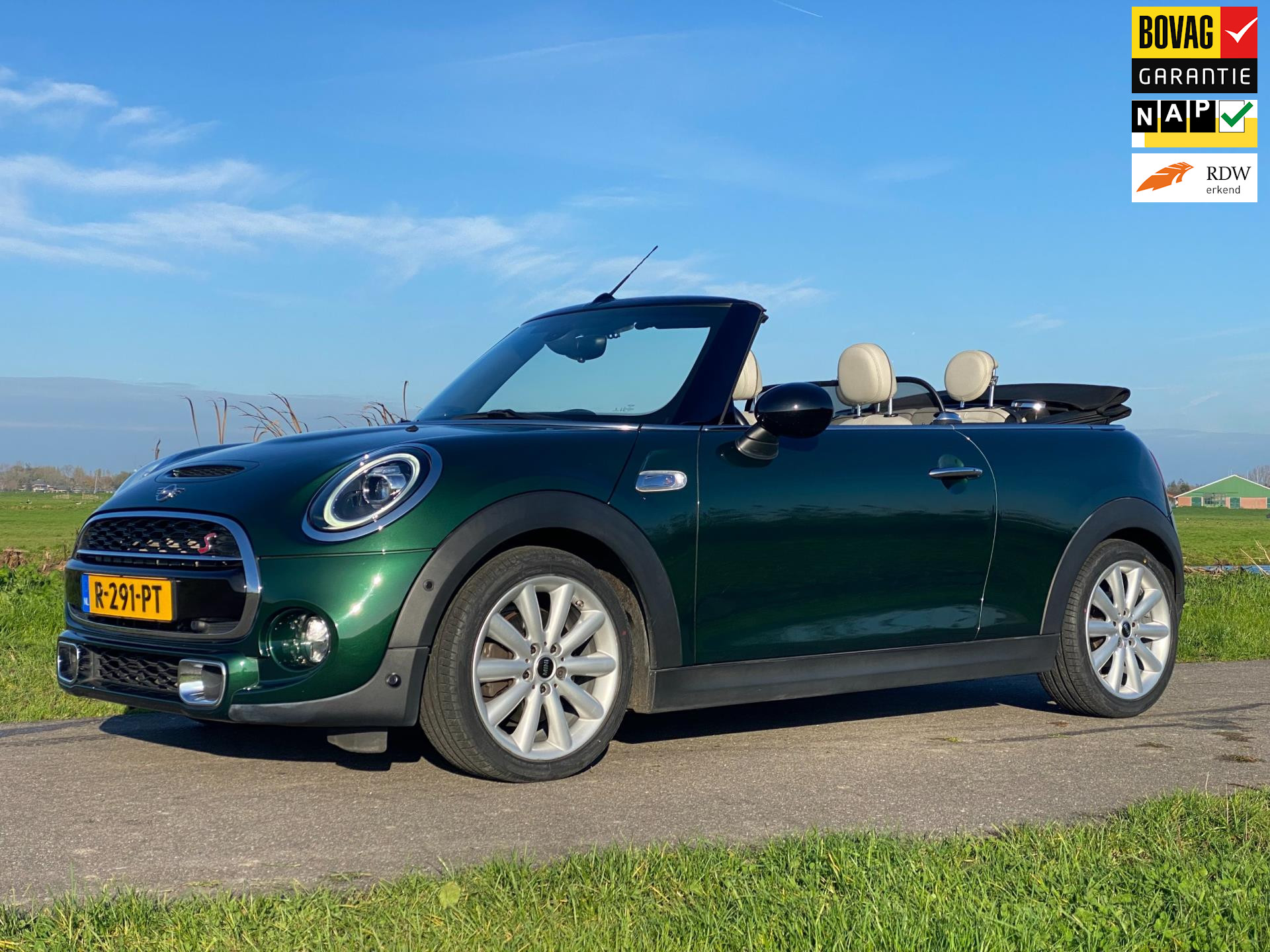 MINI Cabrio 2.0 192PK Cooper S Chili | Full LED | Leder interieur | CarPlay | BOVAG Garantie