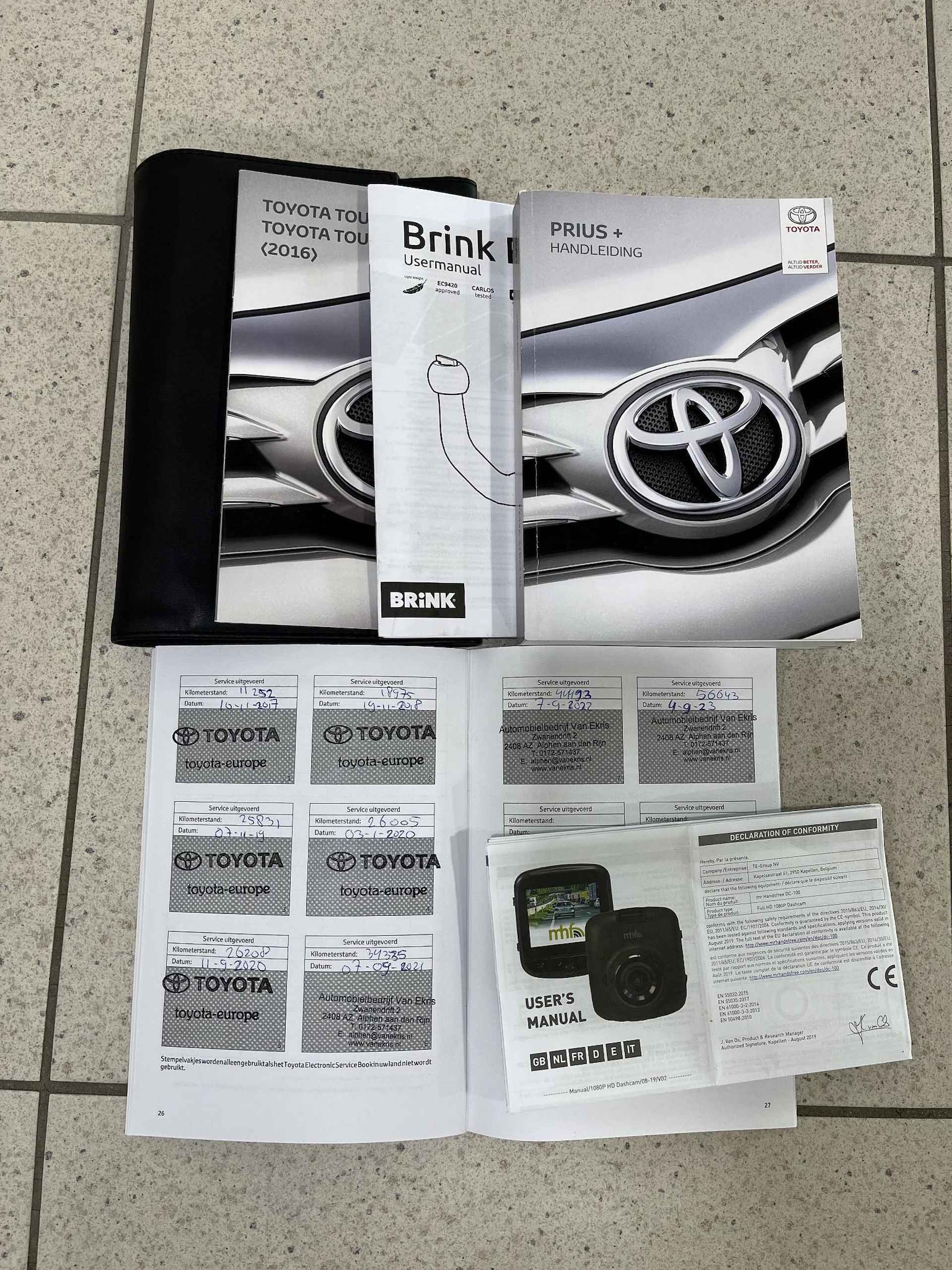 Toyota Prius + 1.8 Business Plus, Trekhaak, Pano-dak, Leer - 14/36