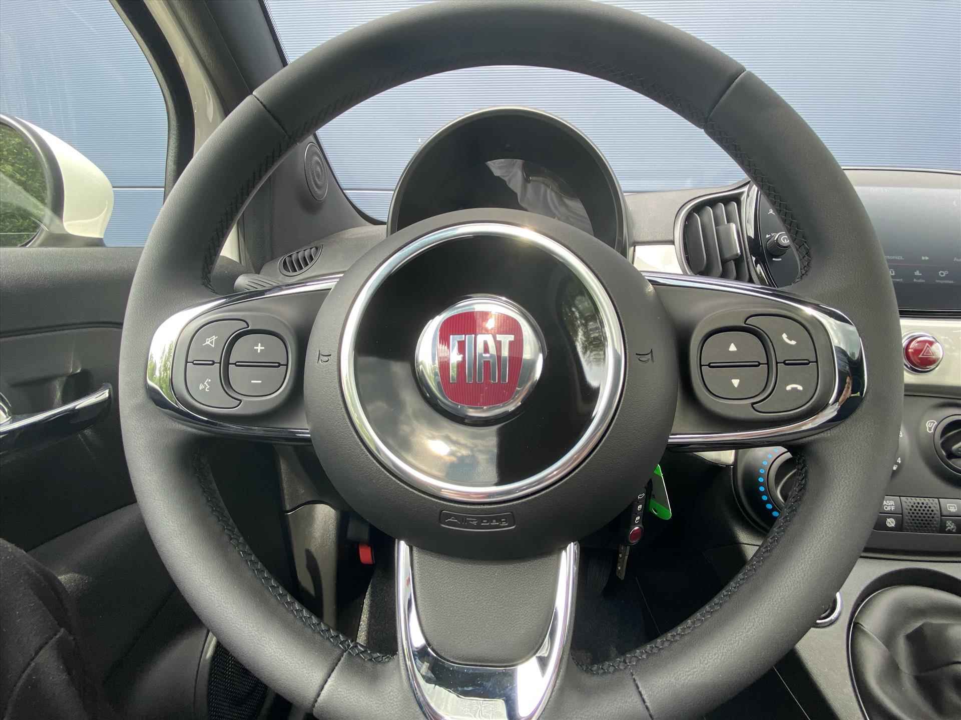 Fiat 500 1.0 70pk Dolcevita Finale Hybrid | Panorama Dak | Cruise Control | Parkeersensoren Achter | AppleCarplay/AndroidAuto | Uit voorraad leverbaar! - 14/33