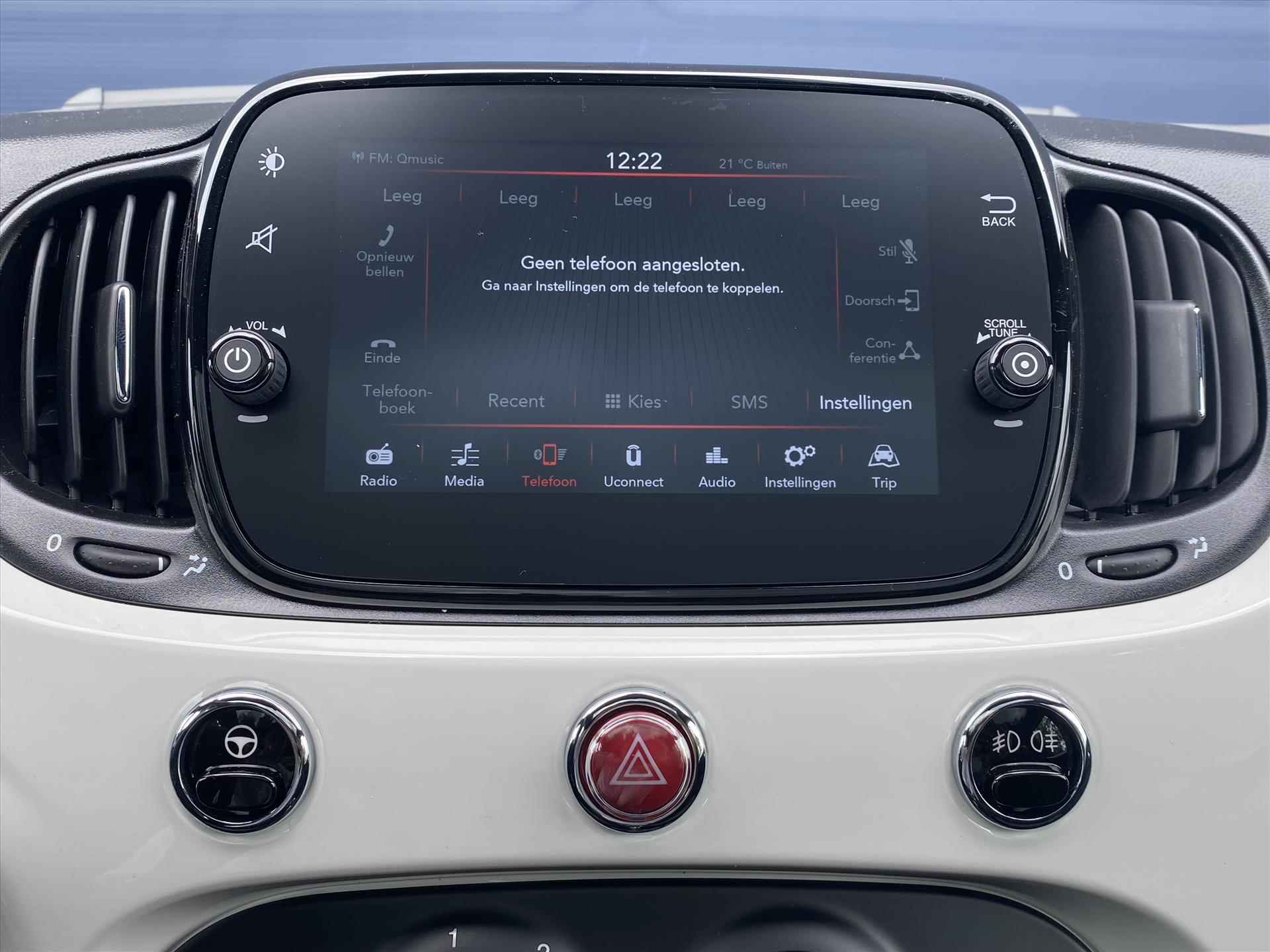 Fiat 500 1.0 70pk Dolcevita Finale Hybrid | Panorama Dak | Cruise Control | Parkeersensoren Achter | AppleCarplay/AndroidAuto | Uit voorraad leverbaar! - 20/33