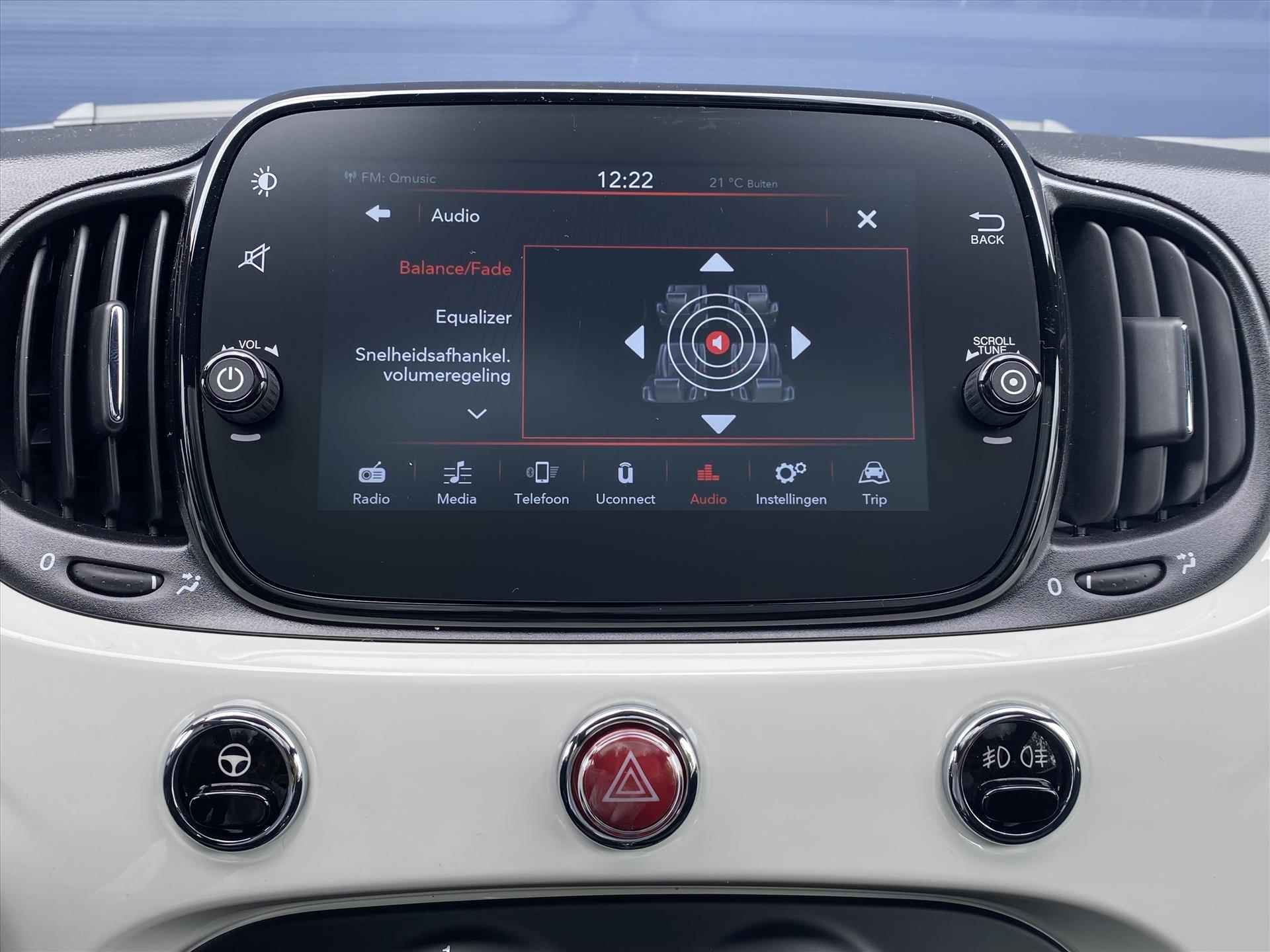 Fiat 500 1.0 70pk Dolcevita Finale Hybrid | Panorama Dak | Cruise Control | Parkeersensoren Achter | AppleCarplay/AndroidAuto | Uit voorraad leverbaar! - 21/33