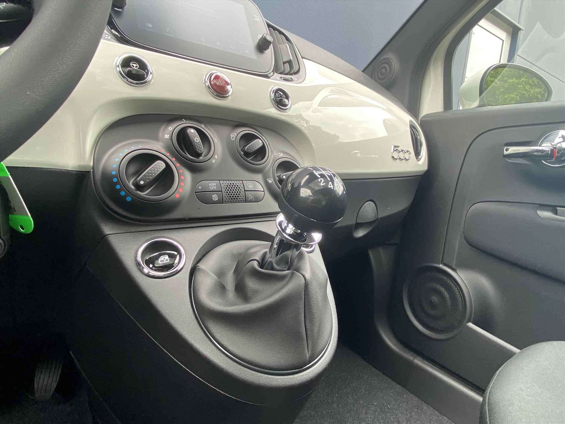 Fiat 500 1.0 70pk Dolcevita Finale Hybrid | Panorama Dak | Cruise Control | Parkeersensoren Achter | AppleCarplay/AndroidAuto | Uit voorraad leverbaar! - 23/33