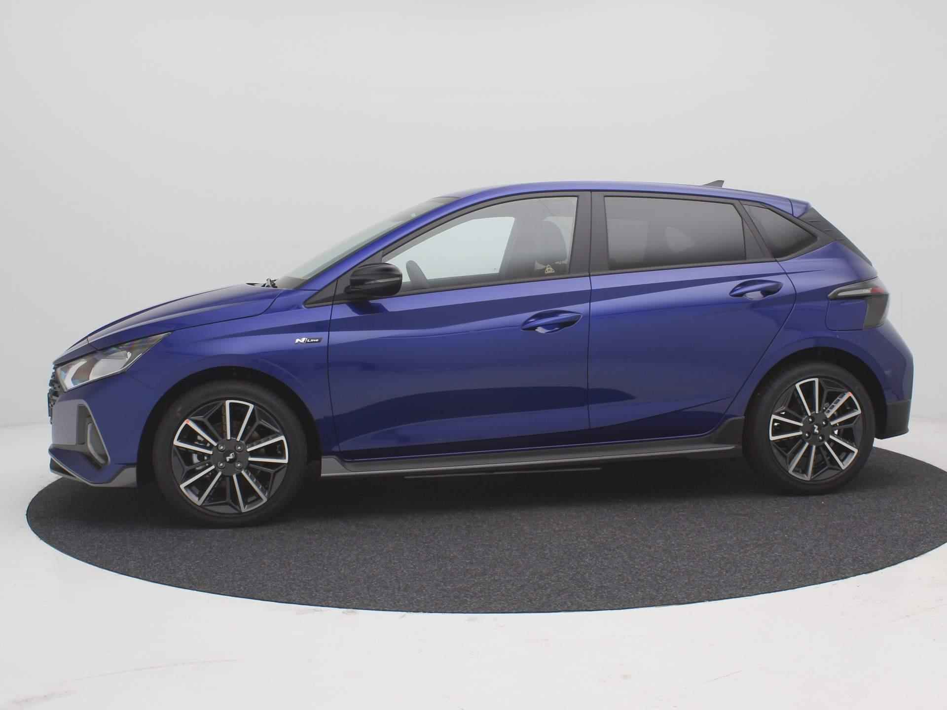 Hyundai i20 1.0 T-GDI N Line 100pk / NAVIGATIE / N-LINE SPORTPAKKET / 17" LMV N-LINE DESIGN / ACHTERUITRIJCAMERA / BOSE SOUND SYSTEM / N-LINE INTERIEUR / PRIVACY GLASS / CRUISE CONTROL / AIRCO / 5-DEURS / NL AUTO / FABRIEKSGARANTIE TOT 28-04-2028 / - 8/81