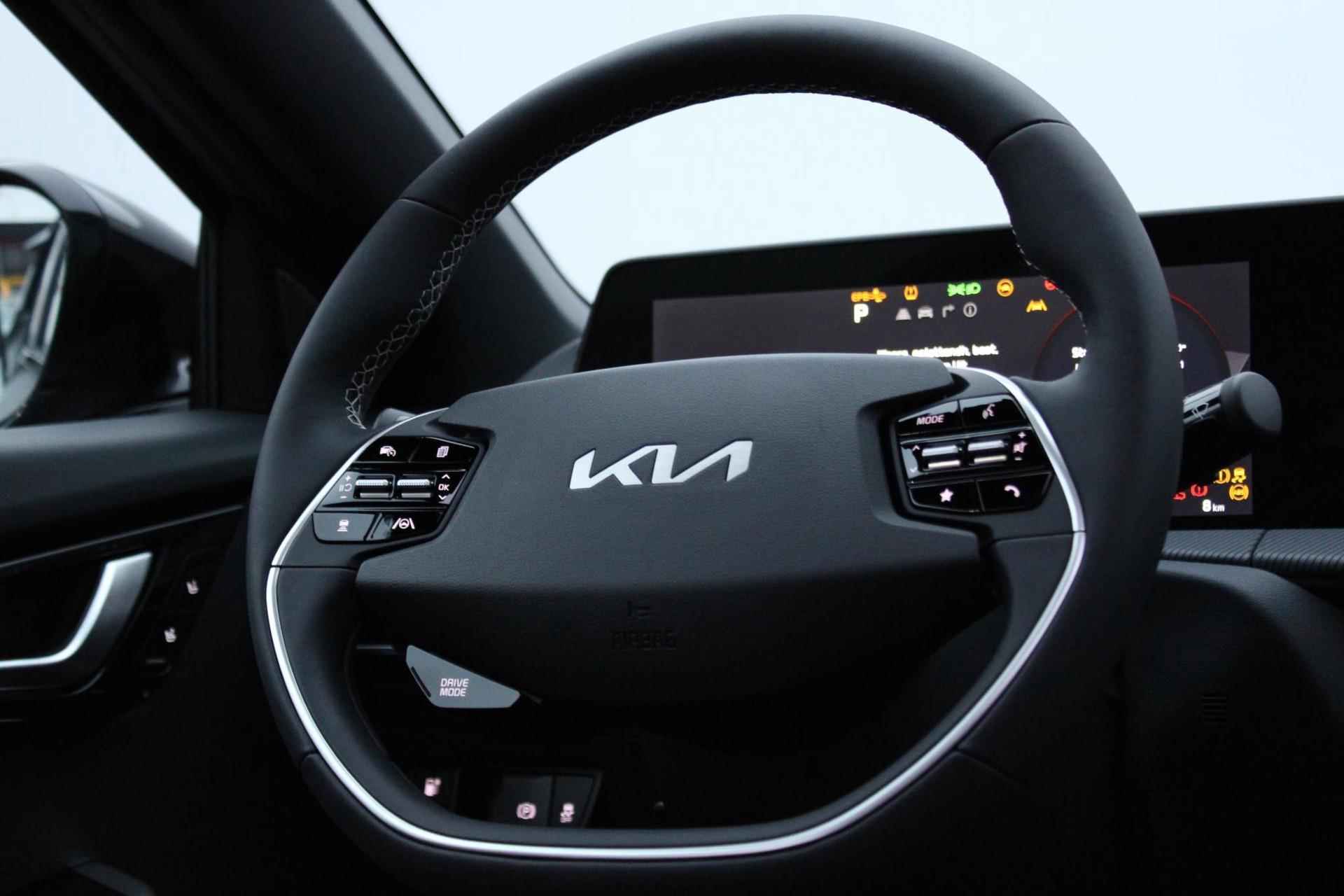 Kia EV6 GT-Line AWD 77.4 kWh Meest complete uitvoering | 360°-camera | Dodehoekcamera | Intelligent koplampsysteem | Head-up display met augmented reality - 12/27