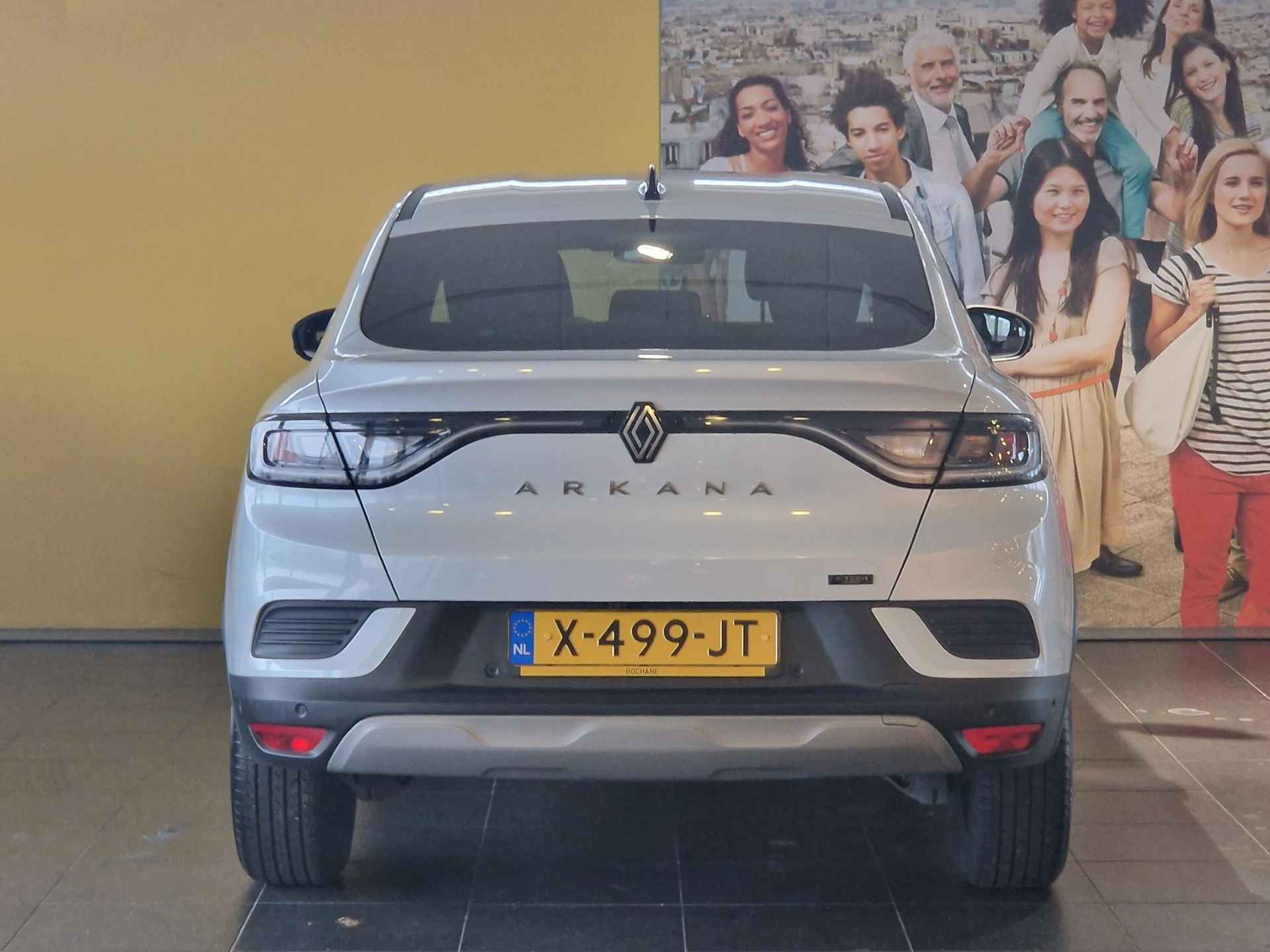 Renault Arkana 1.6 E-Tech hybrid 145 techno AUTOMAAT | NAVIGATIE | RONDOM ZICHT CAMERA | PARKEERSENSOREN VOOR-EN ACHTER - 6/26