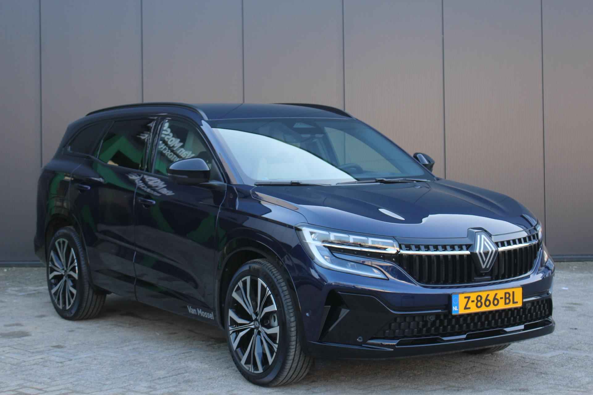 Renault Espace E-Tech Hybrid 200Pk iconic 7p. | Google Navigatie | Draadloze Carplay | Parkeersensoren & 360 Camera | Elektrische Stoelen met geheugen | Verwarmbare Stoelen en Stuur | 4-Control besturing | - 3/30