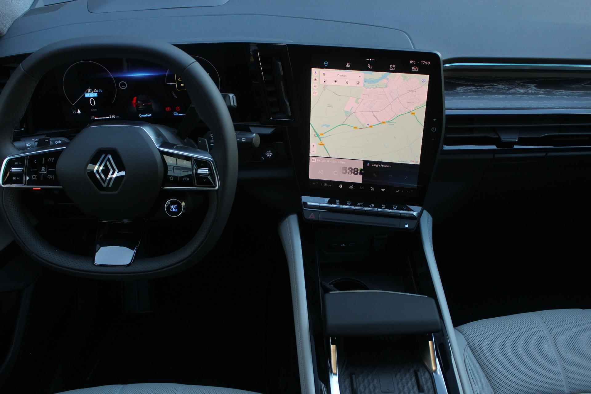 Renault Espace E-Tech Hybrid 200Pk iconic 7p. | Google Navigatie | Draadloze Carplay | Parkeersensoren & 360 Camera | Elektrische Stoelen met geheugen | Verwarmbare Stoelen en Stuur | 4-Control besturing | - 10/30