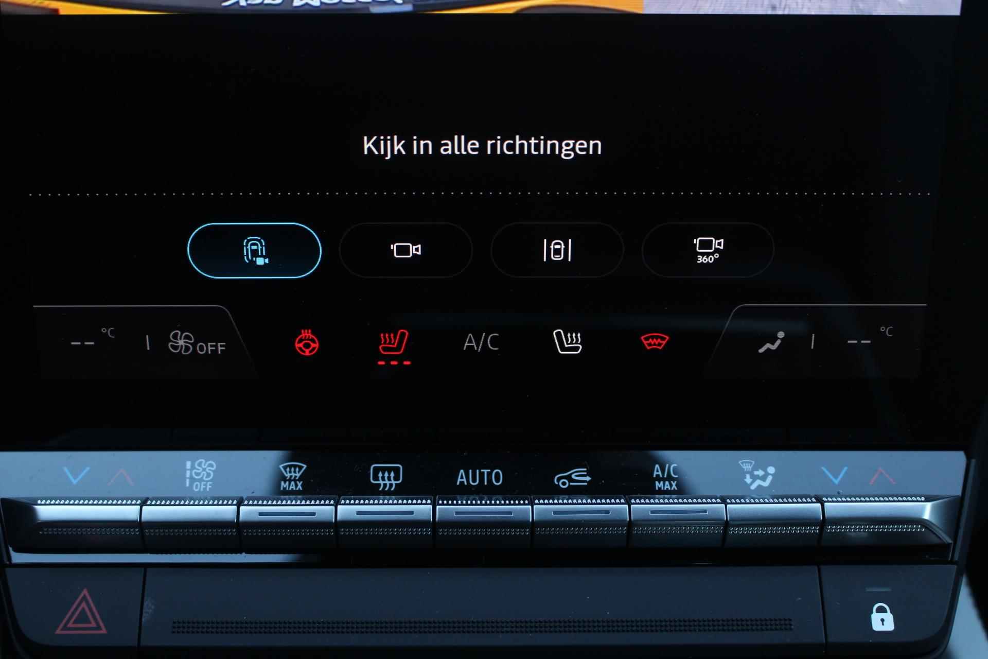 Renault Espace E-Tech Hybrid 200Pk iconic 7p. | Google Navigatie | Draadloze Carplay | Parkeersensoren & 360 Camera | Elektrische Stoelen met geheugen | Verwarmbare Stoelen en Stuur | 4-Control besturing | - 24/30