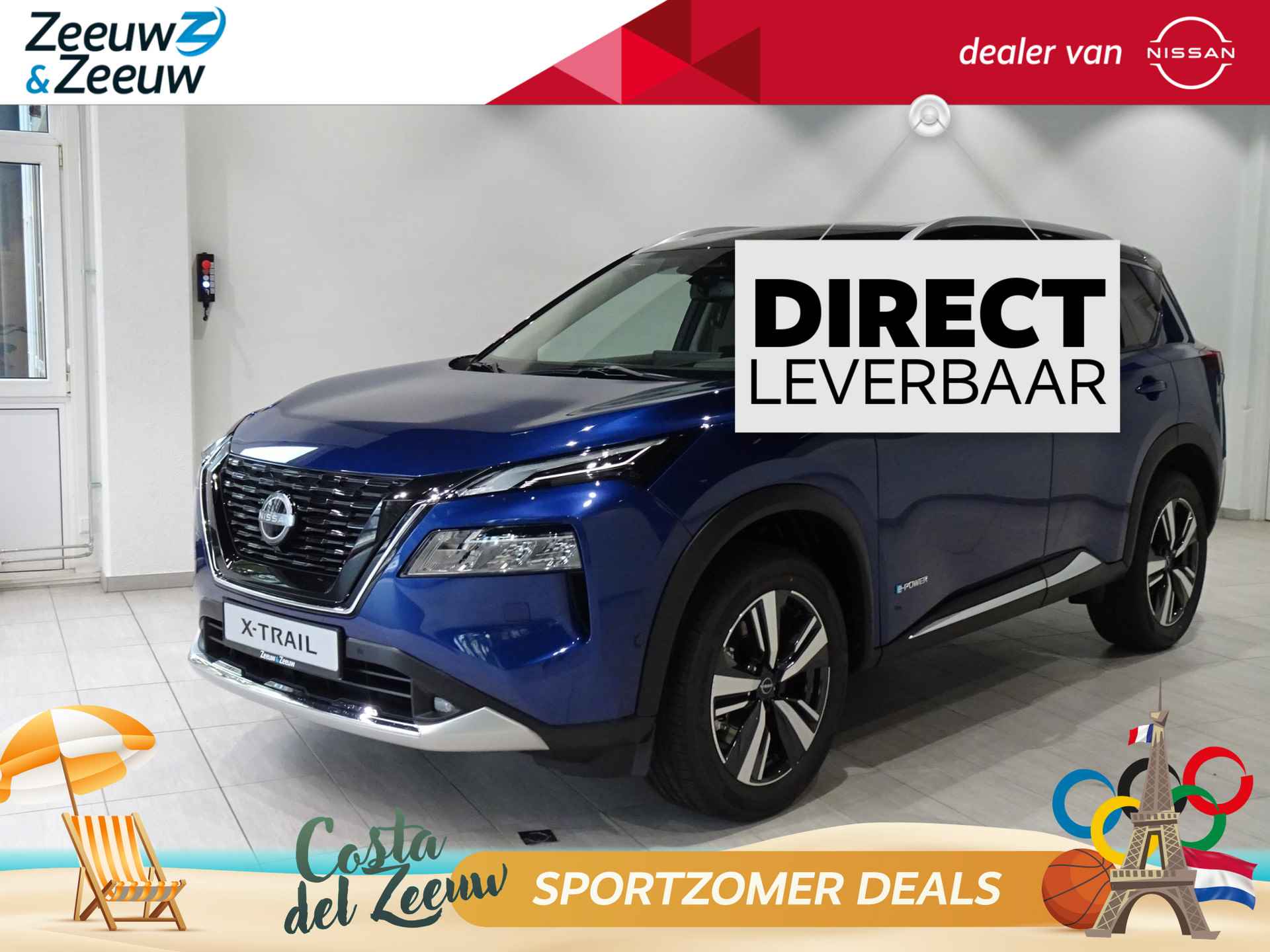 Nissan X-Trail 1.5 e-4orce Tekna 4WD || € 4.000,= BESTEL KORTING | APPLE CARPLAY| ANDROID AUTO| SUNPACK| - 1/40