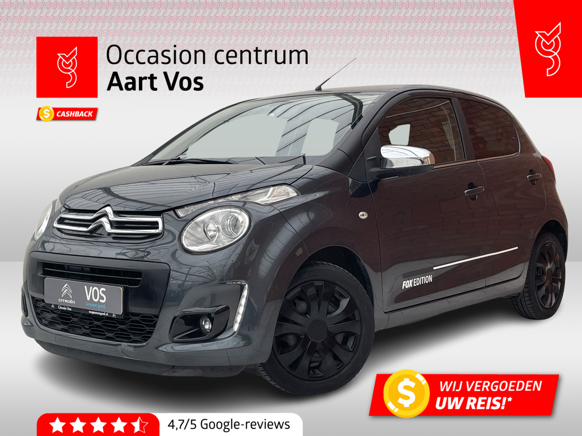 Citroën C1 VTi 72 Fox Edition | Parkeersensoren | Navigatie/Carplay |