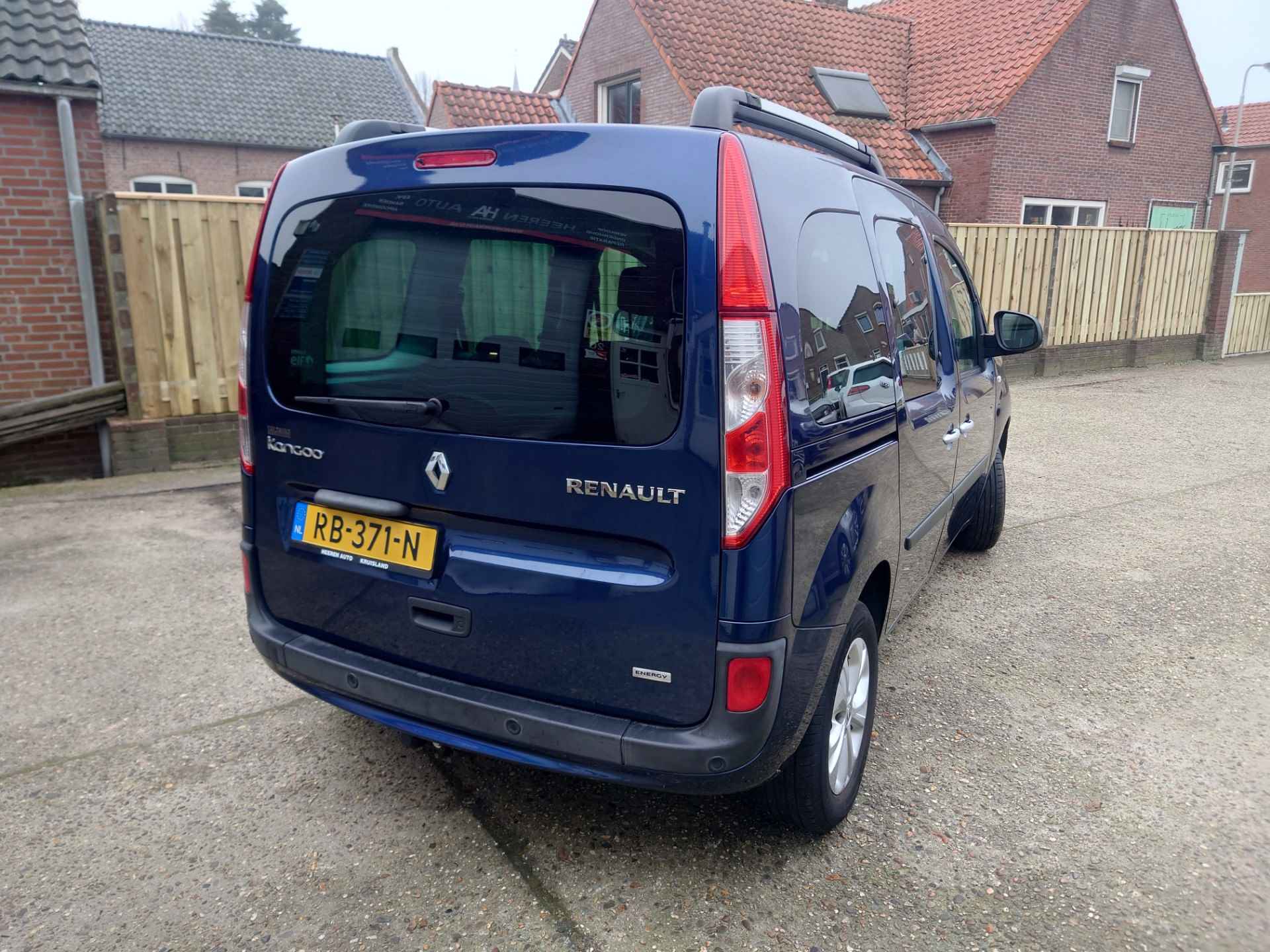 Renault Kangoo Family 1.2 TCe Limited Start&Stop, Dealer onderhouden, Eerste eigenaar, Airco, 2 schuifdeuren - 5/25