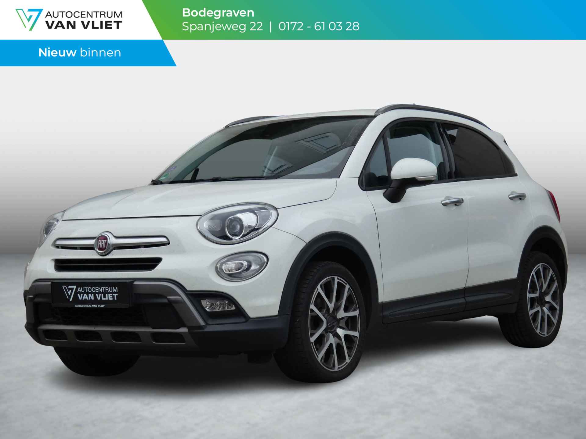 Fiat 500 X 1.4 Turbo MultiAir Lounge | NET BINNEN | FOTO'S VOLGEN | NAVIGATIE | ACHTERUITRIJCAMERA | DEALER ONDERHOUDEN | - 1/3