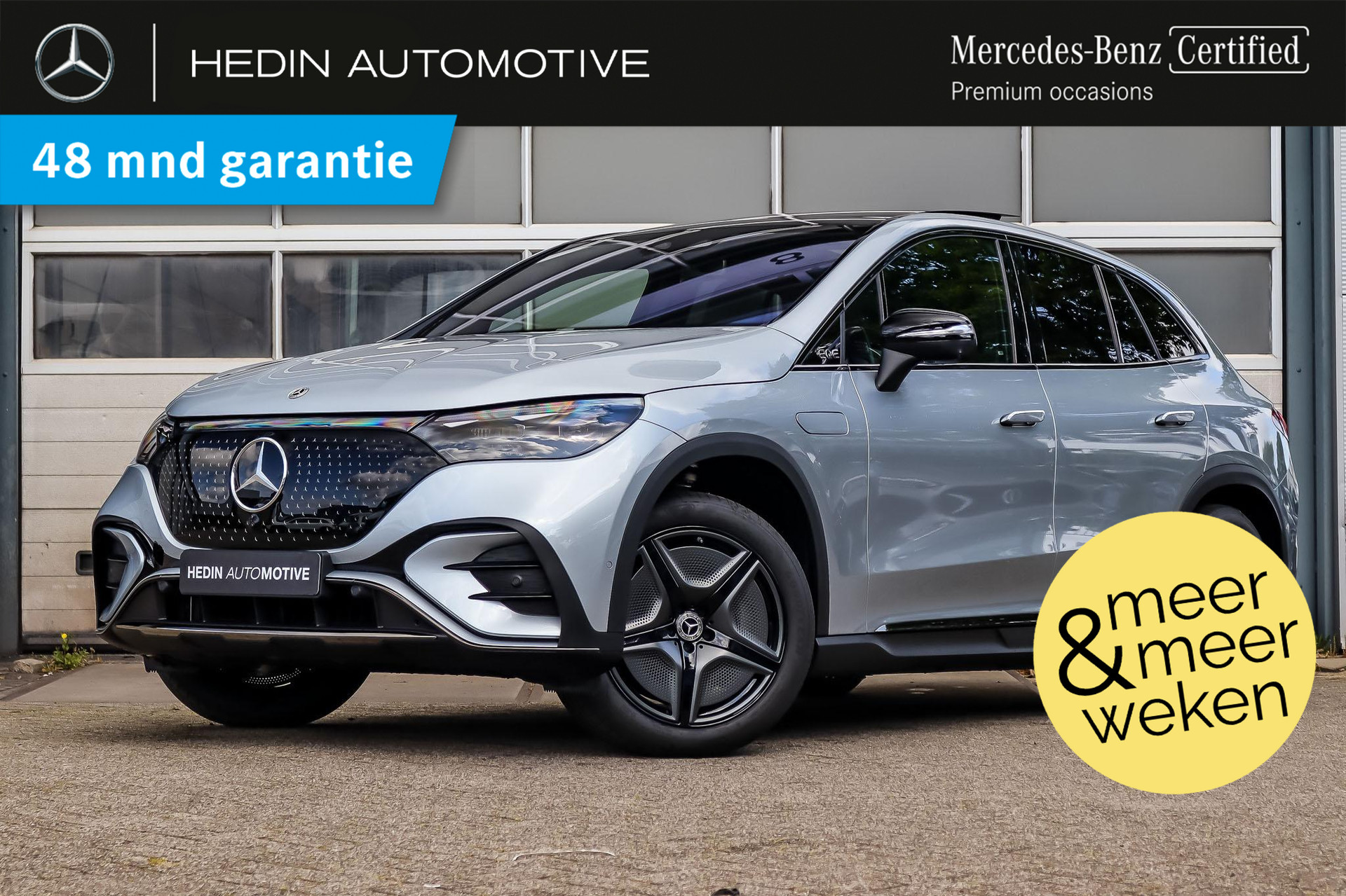 Mercedes-Benz EQE EQE SUV 350+ AMG Line | Premium Plus Pakket | Nightpakket | Rijassistentiepakket Plus | Burmester 3D Audio | Airmatic | Panoramadak