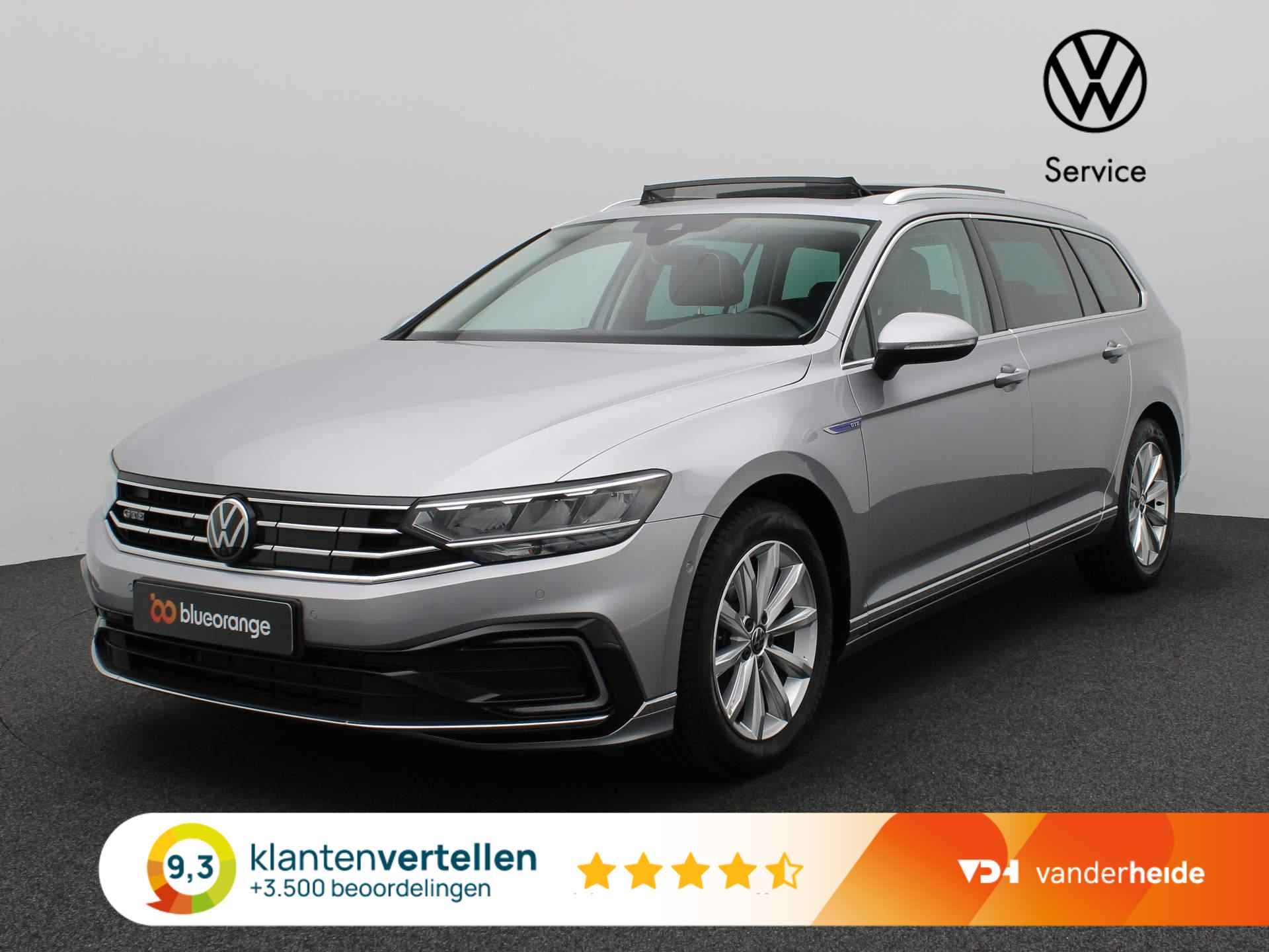 Volkswagen Passat Variant 1.4 TSI PHEV GTE 218PK DSG Panoramadak, 360 gr. camera, stoelverwarming, Discover Pro, virtual pedal, keyless, 17'' lichtmetaal - 1/51