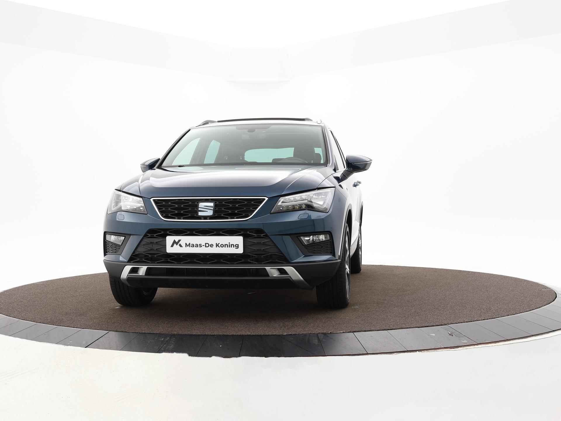 SEAT Ateca 1.4 EcoTSI 150pk Xcellence · Panoramadak · Camera · Keyless · Inklap. Trekhaak · Stoelverwarming · 18"Velgen · Navigatie · Apple/Android Car Play · - 3/36