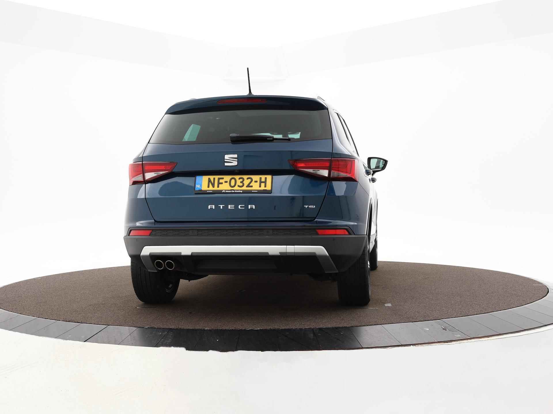 SEAT Ateca 1.4 EcoTSI 150pk Xcellence · Panoramadak · Camera · Keyless · Inklap. Trekhaak · Stoelverwarming · 18"Velgen · Navigatie · Apple/Android Car Play · - 8/36