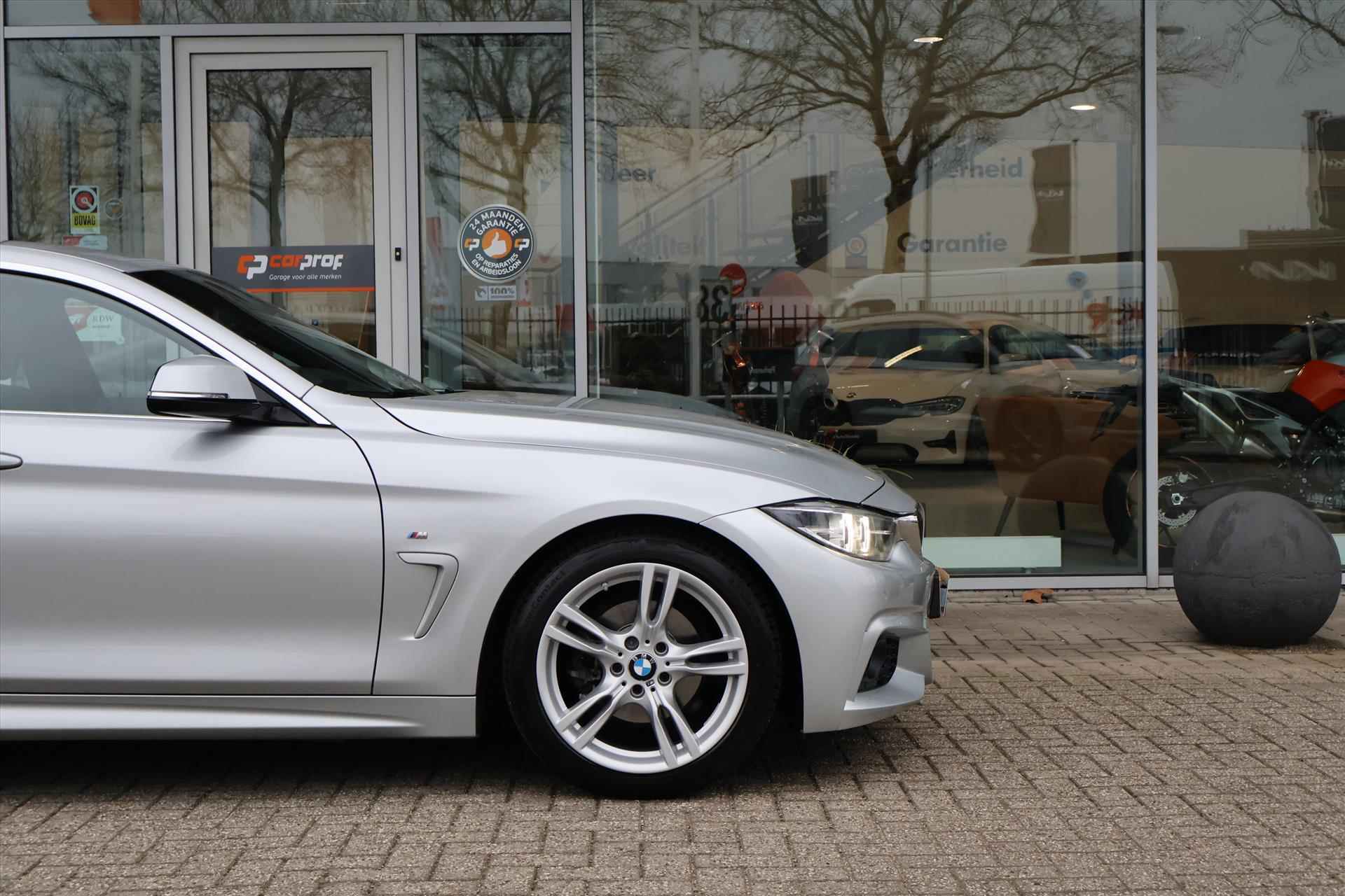 BMW 4-Serie 418I GRAN COUPE High Executive M-SPORT I Navi Prof I Climate  I Cruise I Stoelverwarming - 13/40