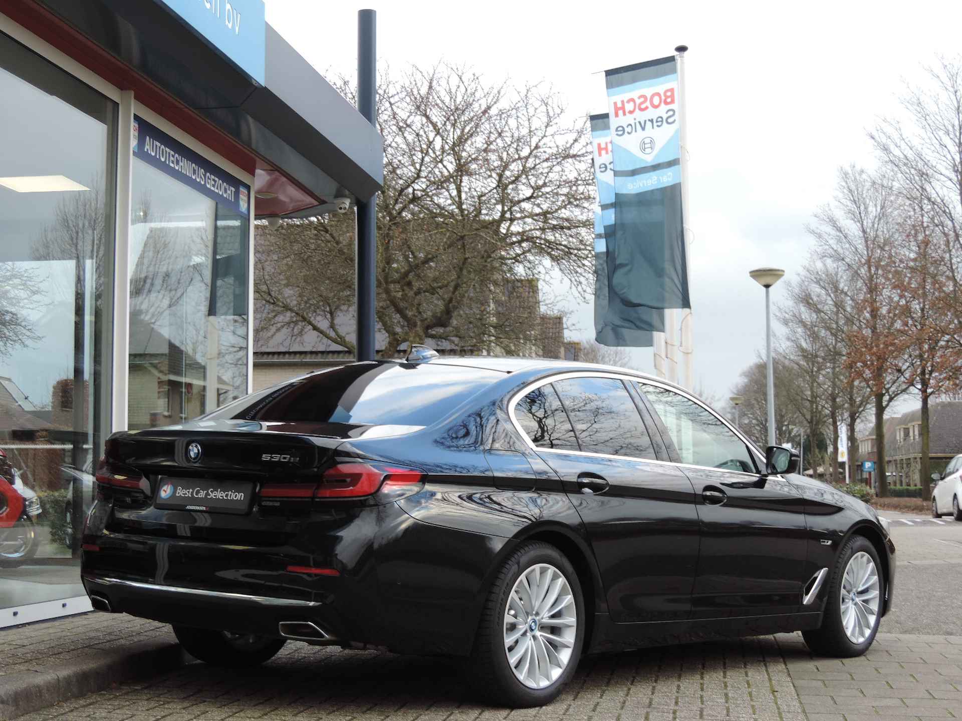 BMW 5 Serie 530e Business Edition Plus Luxery - Laserlicht | Head-up | Leer |  Driv. Ass. Prof. | Elek. stoelen/stuur/klep - 6/58