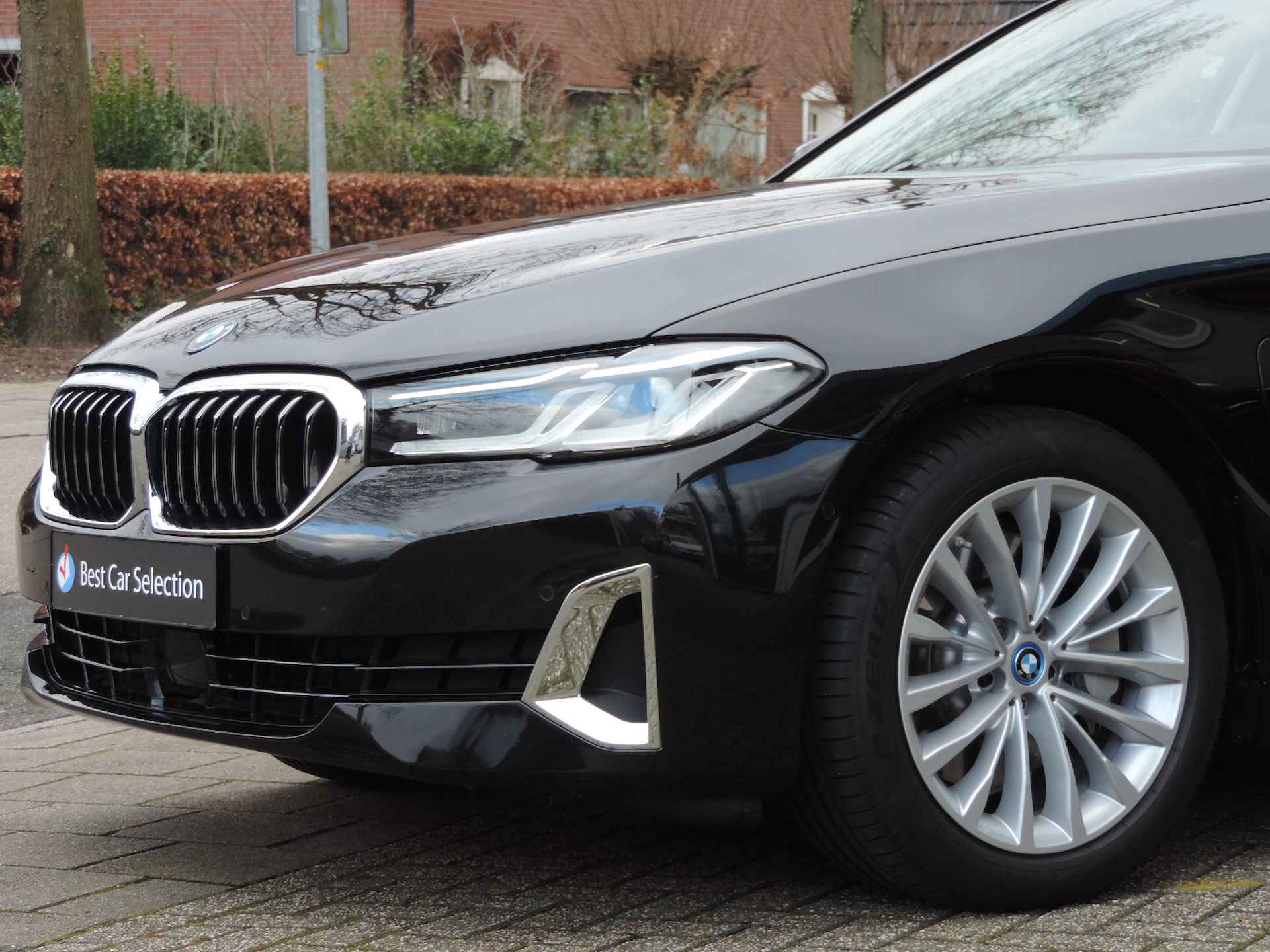 BMW 5 Serie 530e Business Edition Plus Luxery - Laserlicht | Head-up | Leer |  Driv. Ass. Prof. | Elek. stoelen/stuur/klep - 16/58