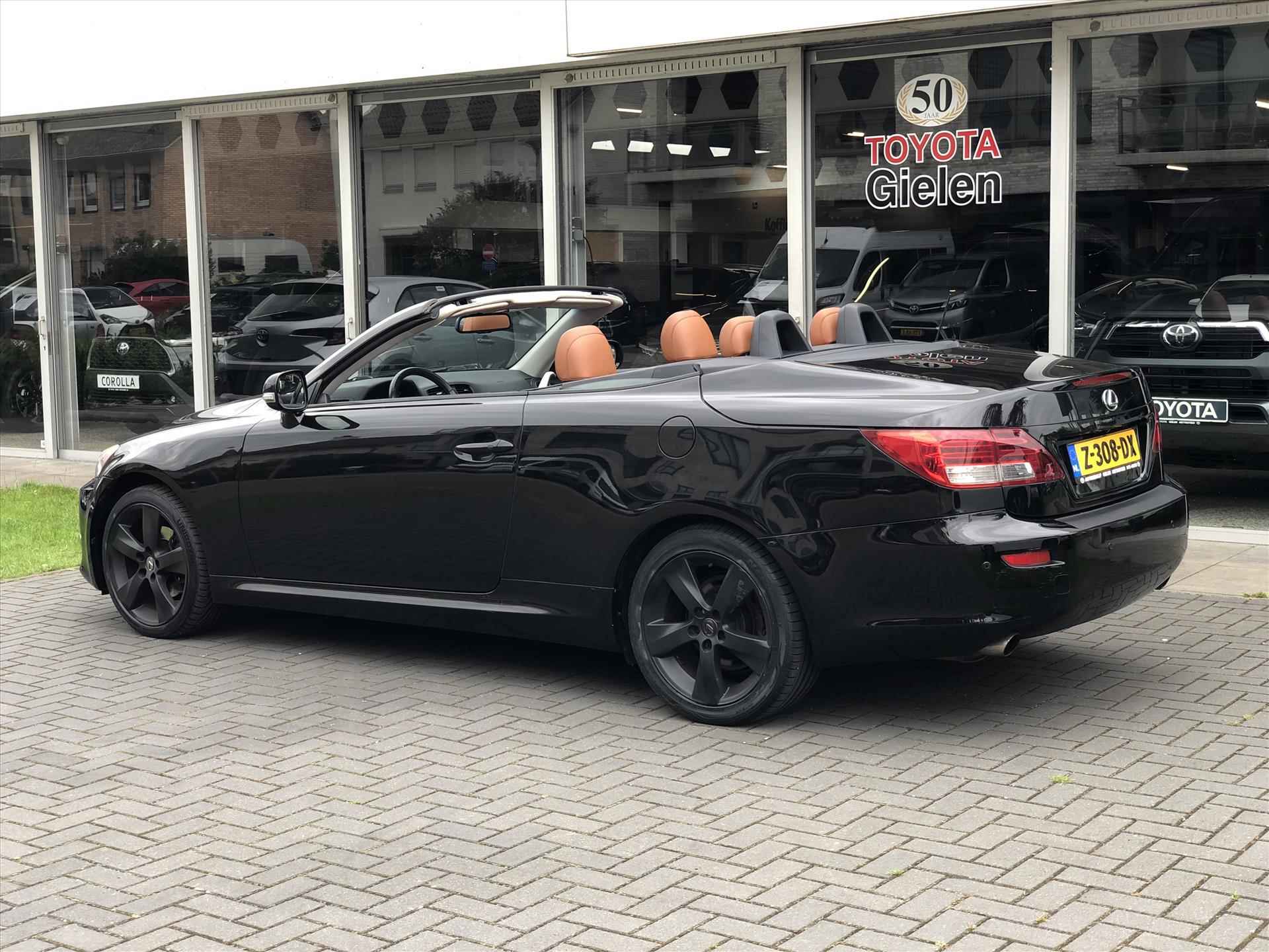 Lexus Is 250 Cabriolet Luxury | Leer, Geheugenfunctie, Stoelverwarming, Keyless, Navigatie, Cruise control, Climate control - 31/40