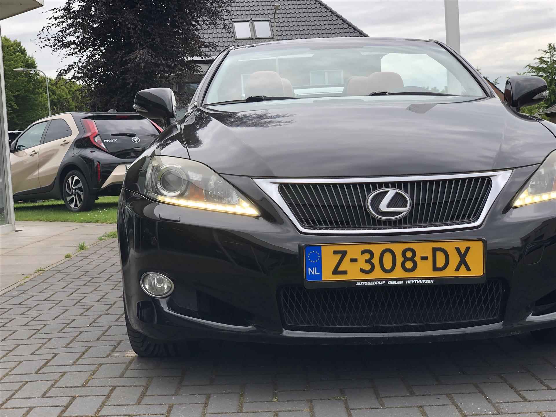 Lexus Is 250 Cabriolet Luxury | Leer, Geheugenfunctie, Stoelverwarming, Keyless, Navigatie, Cruise control, Climate control - 32/40