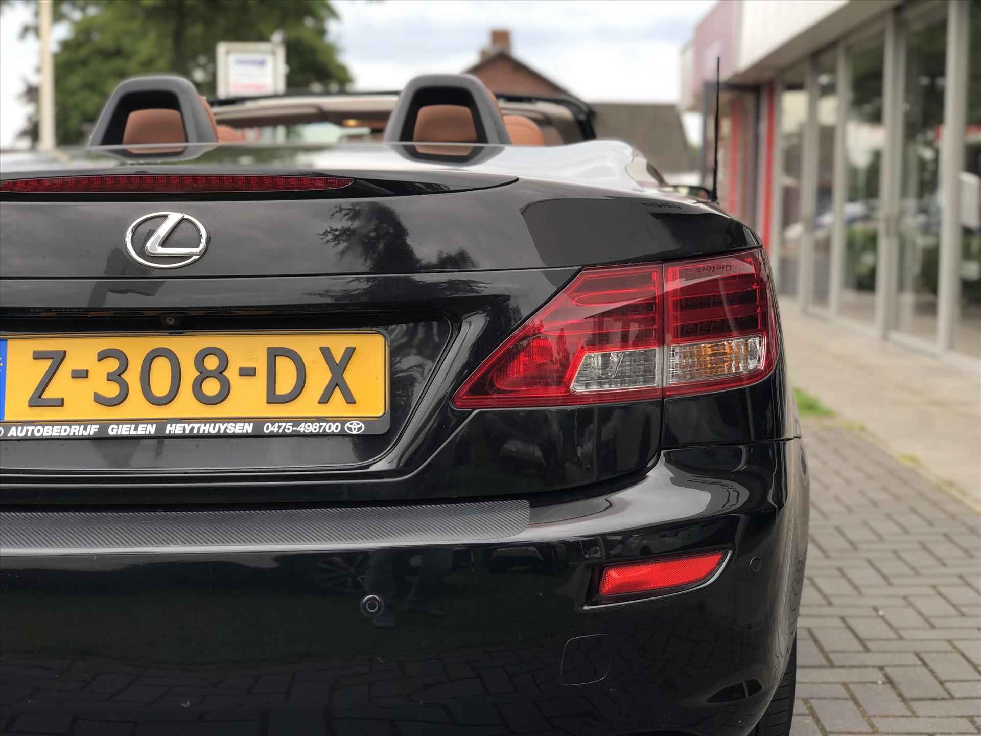 Lexus Is 250 Cabriolet Luxury | Leer, Geheugenfunctie, Stoelverwarming, Keyless, Navigatie, Cruise control, Climate control - 38/40