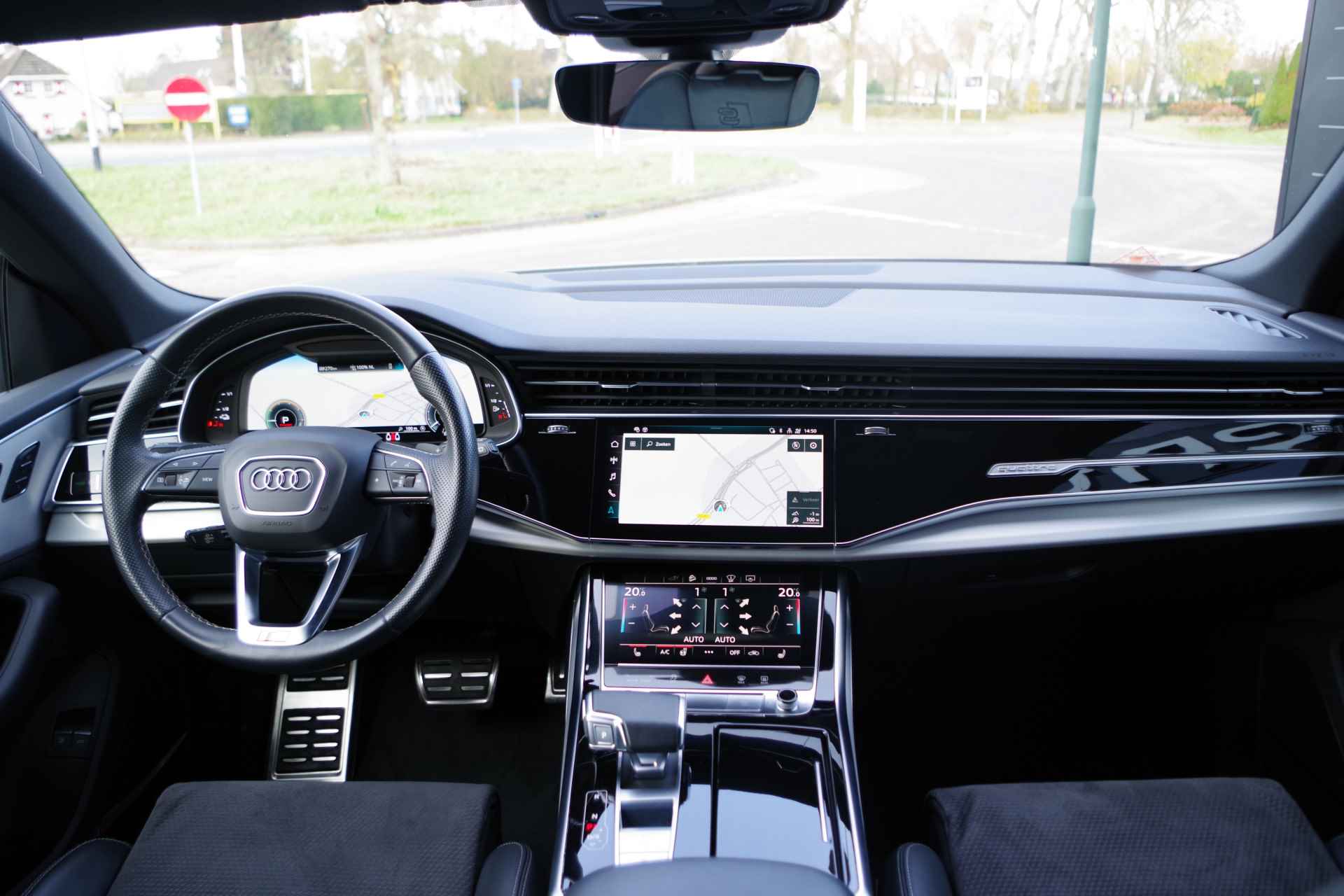 Audi Q8 60 TFSI e 463 PK Quattro Competition Plug-In Hybride, Elek. Trekhaak, Camera, Bang & Olufsen, HUD - 13/60