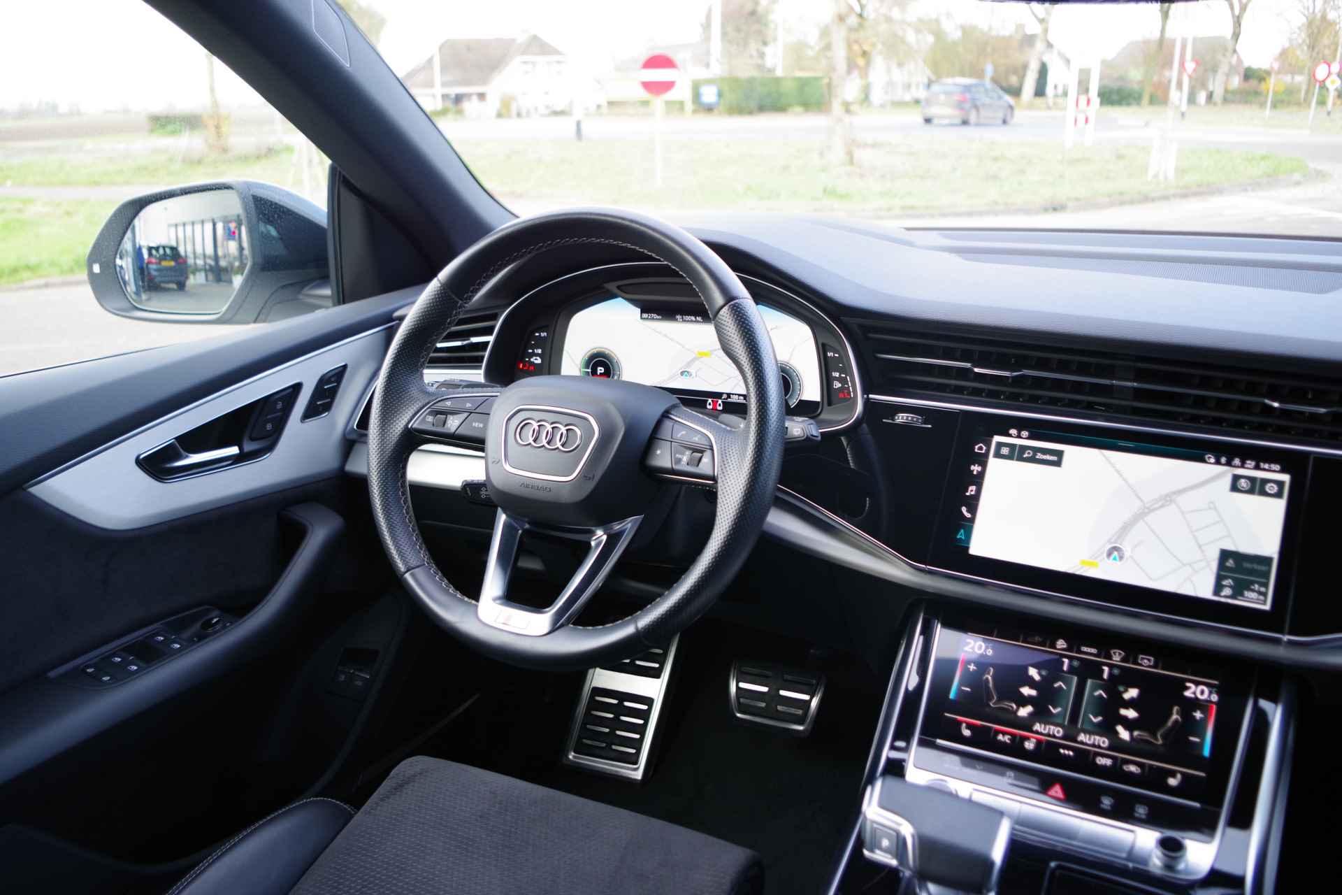 Audi Q8 60 TFSI e 463 PK Quattro Competition Plug-In Hybride, Elek. Trekhaak, Camera, Bang & Olufsen, HUD - 60/60