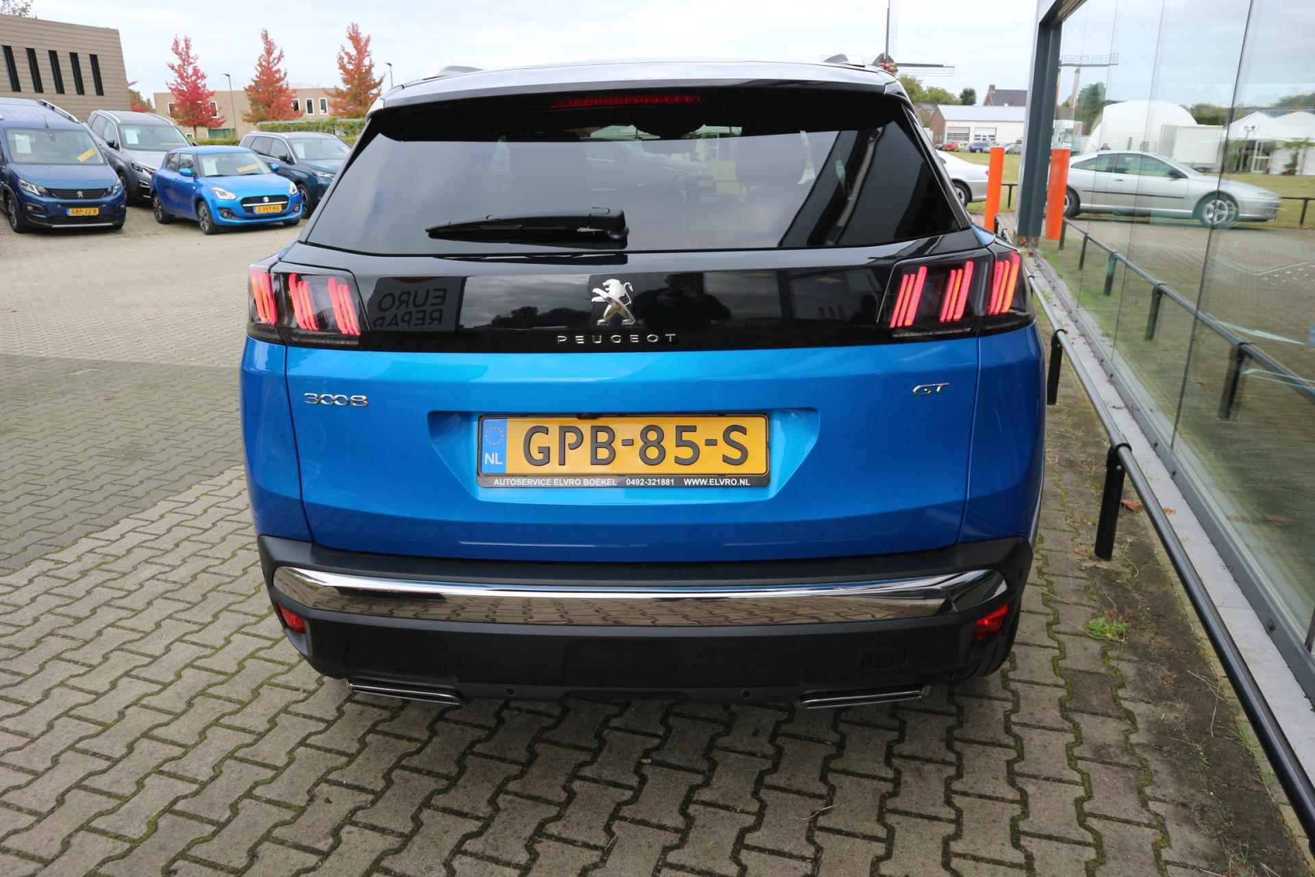 Peugeot 3008 1.2 PureTech GT AUTOMAAT ALCANTARA PANORAMADAK FOCAL CAMERA V+A NACHTZICHT MASSAGE RIJKLKAAPRIJS!! - 5/50