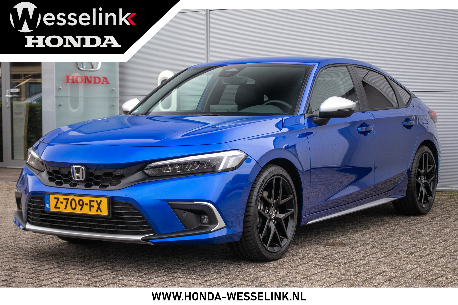 Honda Civic 2.0 e:HEV Sport automaat All-in rijklaarprijs | Nordic silver package | Ad. Cruise | Stoelverw. bij viaBOVAG.nl