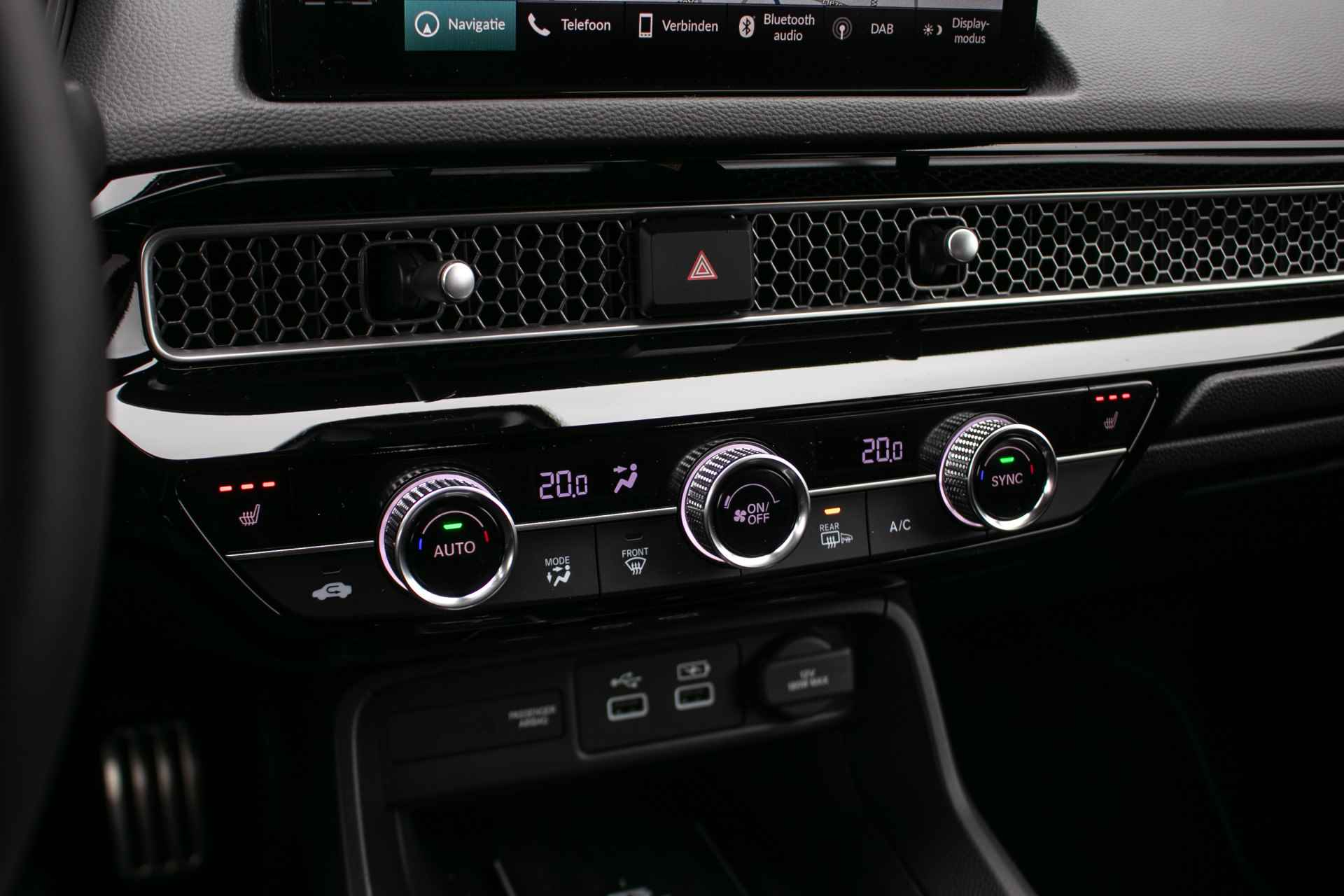 Honda Civic 2.0 e:HEV Sport automaat All-in rijklaarprijs | Nordic silver package | Ad. Cruise | Stoelverw. - 19/45