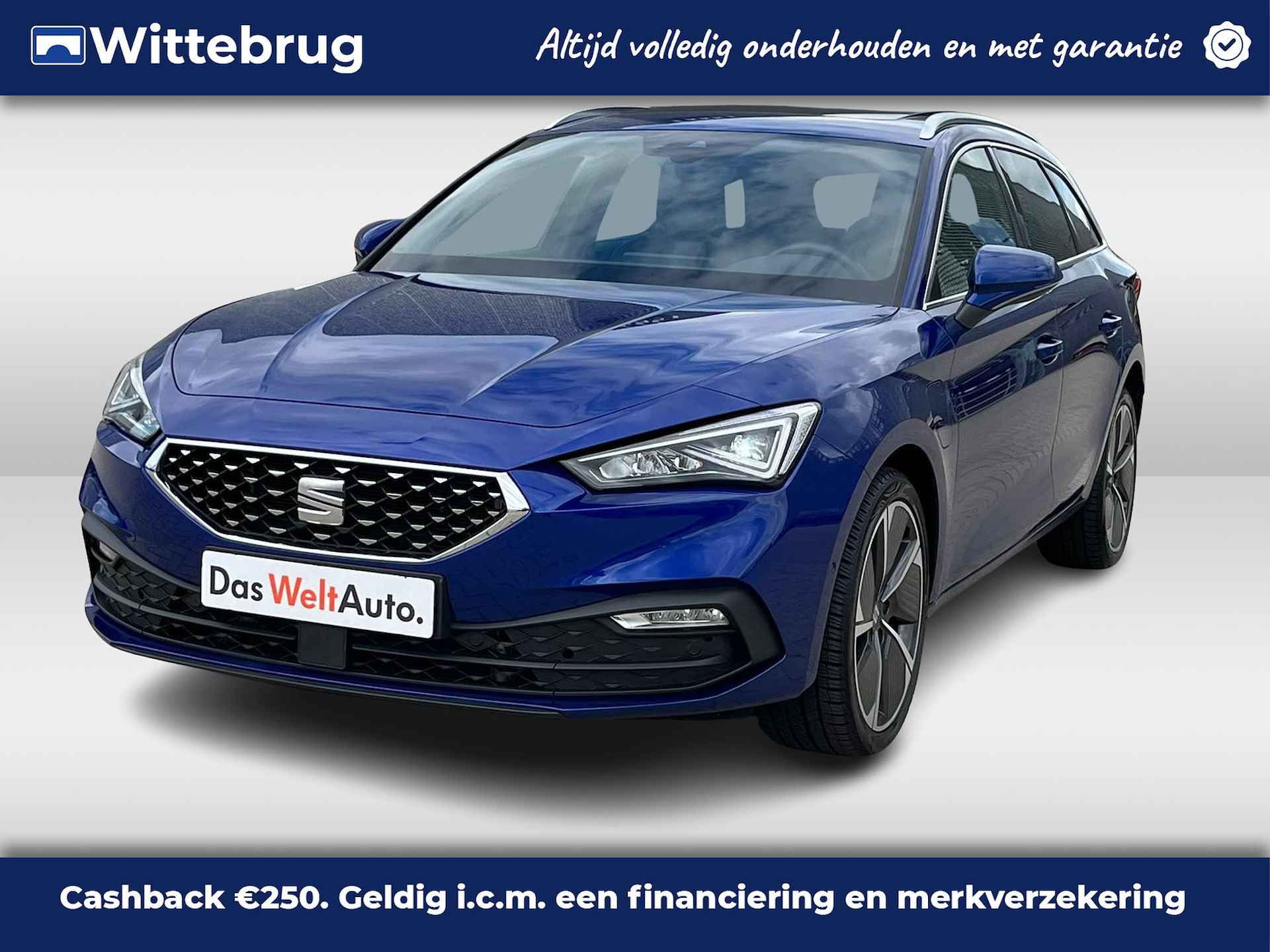 SEAT Leon Sportstourer 1.4 TSI eHybrid PHEV 204PK Xcellence / 18" LMV / Panoramadak / Memeory Seat / Achteruitrijcamera / LED - 1/36