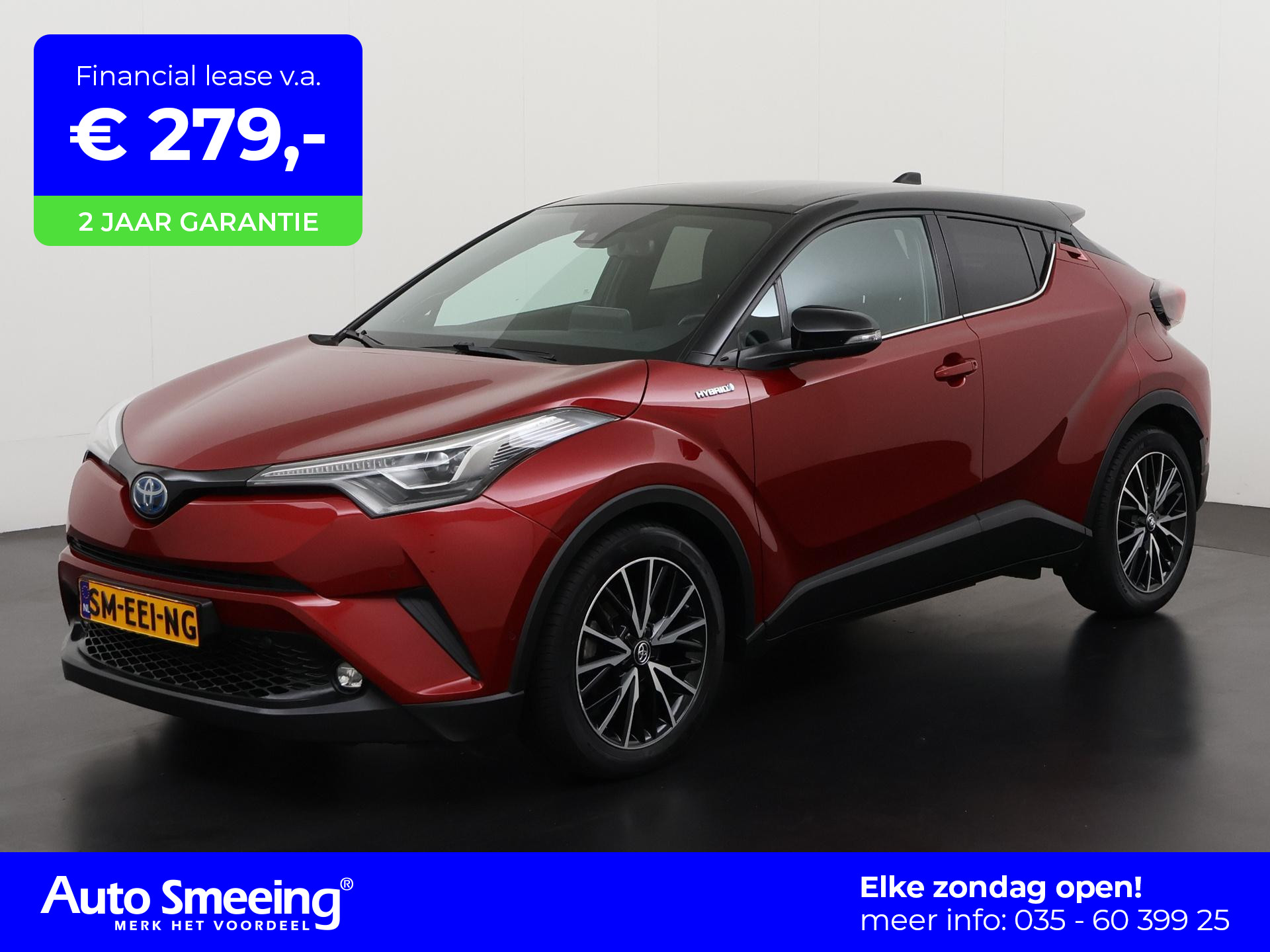 Toyota C-HR 1.8 Hybrid C-LUB | Leder | Navigatie | Zondag Open!